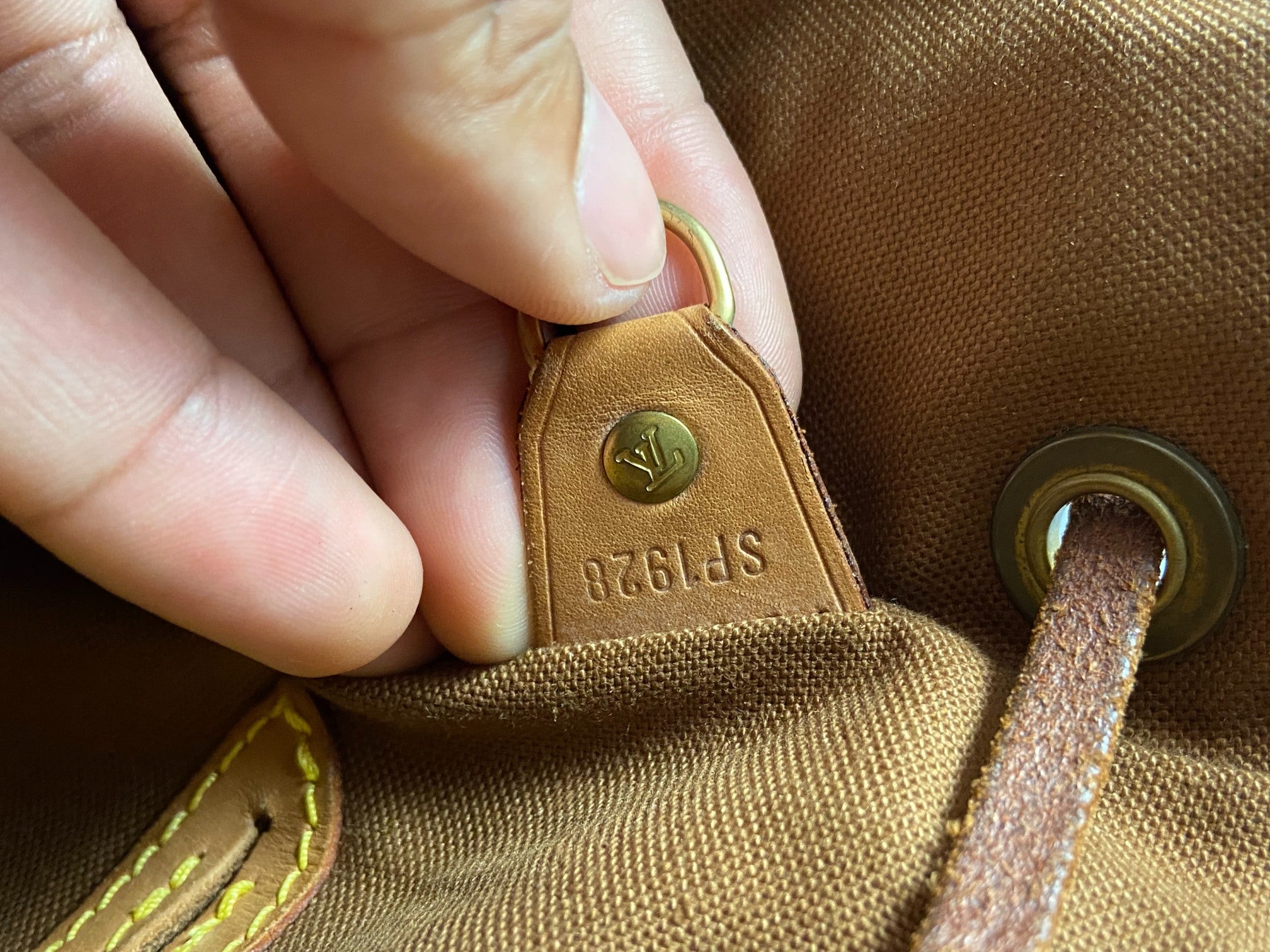 Louis Vuitton Montsouris MM Backpack Monogram Canvas