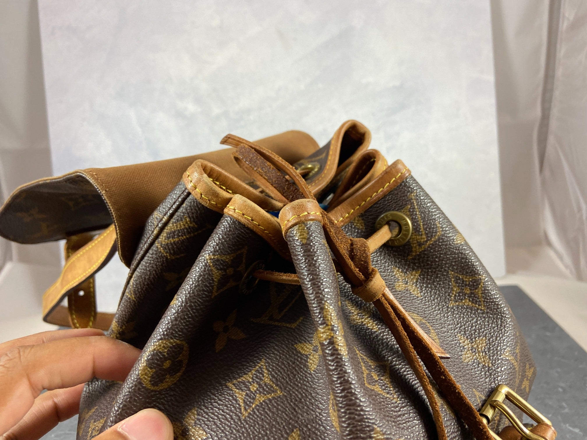 Louis Vuitton Montsouris MM Backpack Monogram Canvas