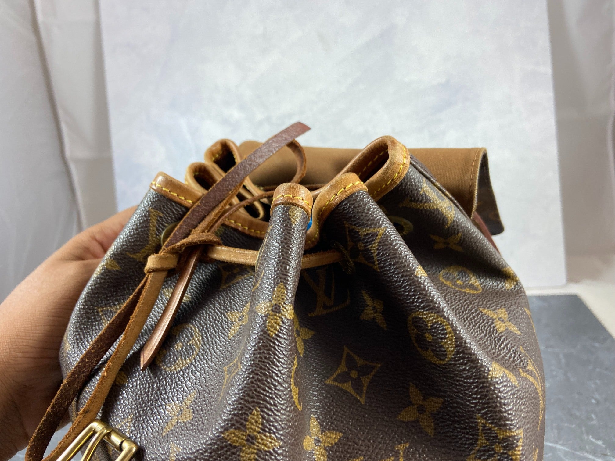 Louis Vuitton Montsouris MM Backpack Monogram Canvas