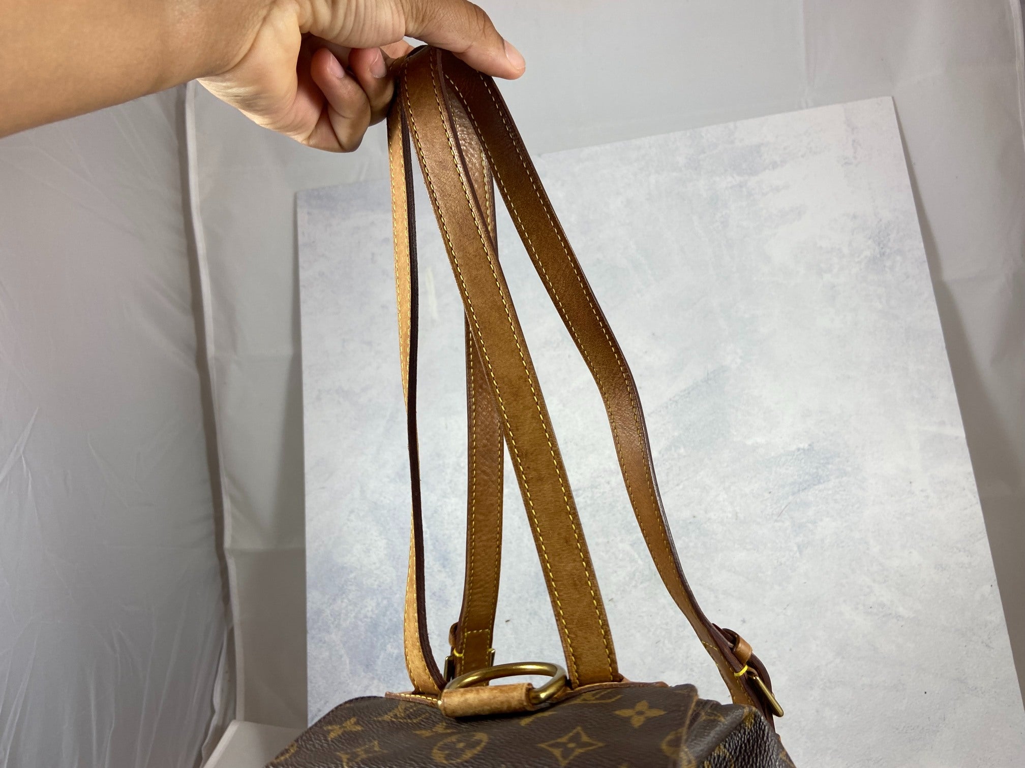 Louis Vuitton Montsouris MM Backpack Monogram Canvas