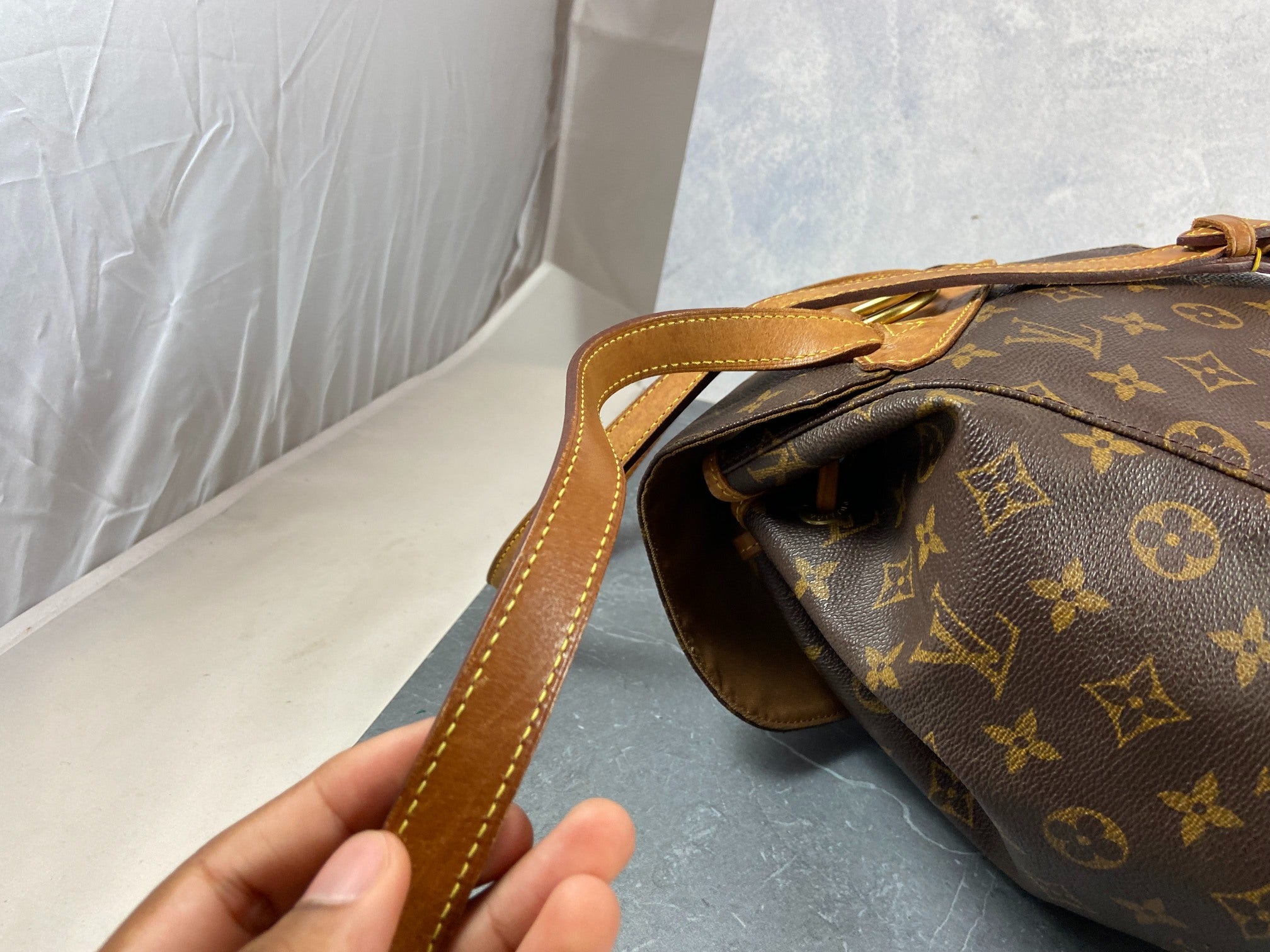 Louis Vuitton Montsouris MM Backpack Monogram Canvas