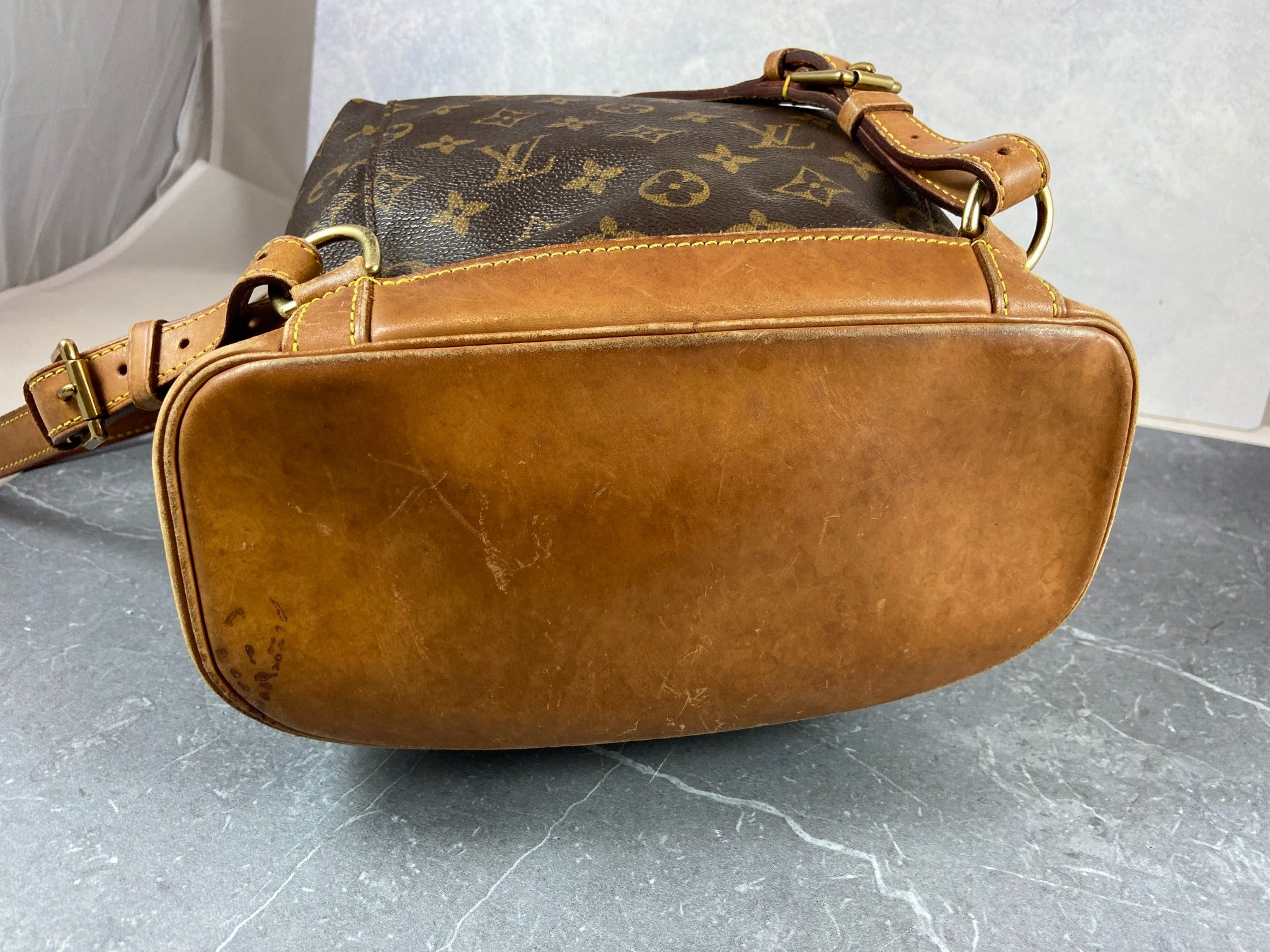 Louis Vuitton Montsouris MM Backpack Monogram Canvas