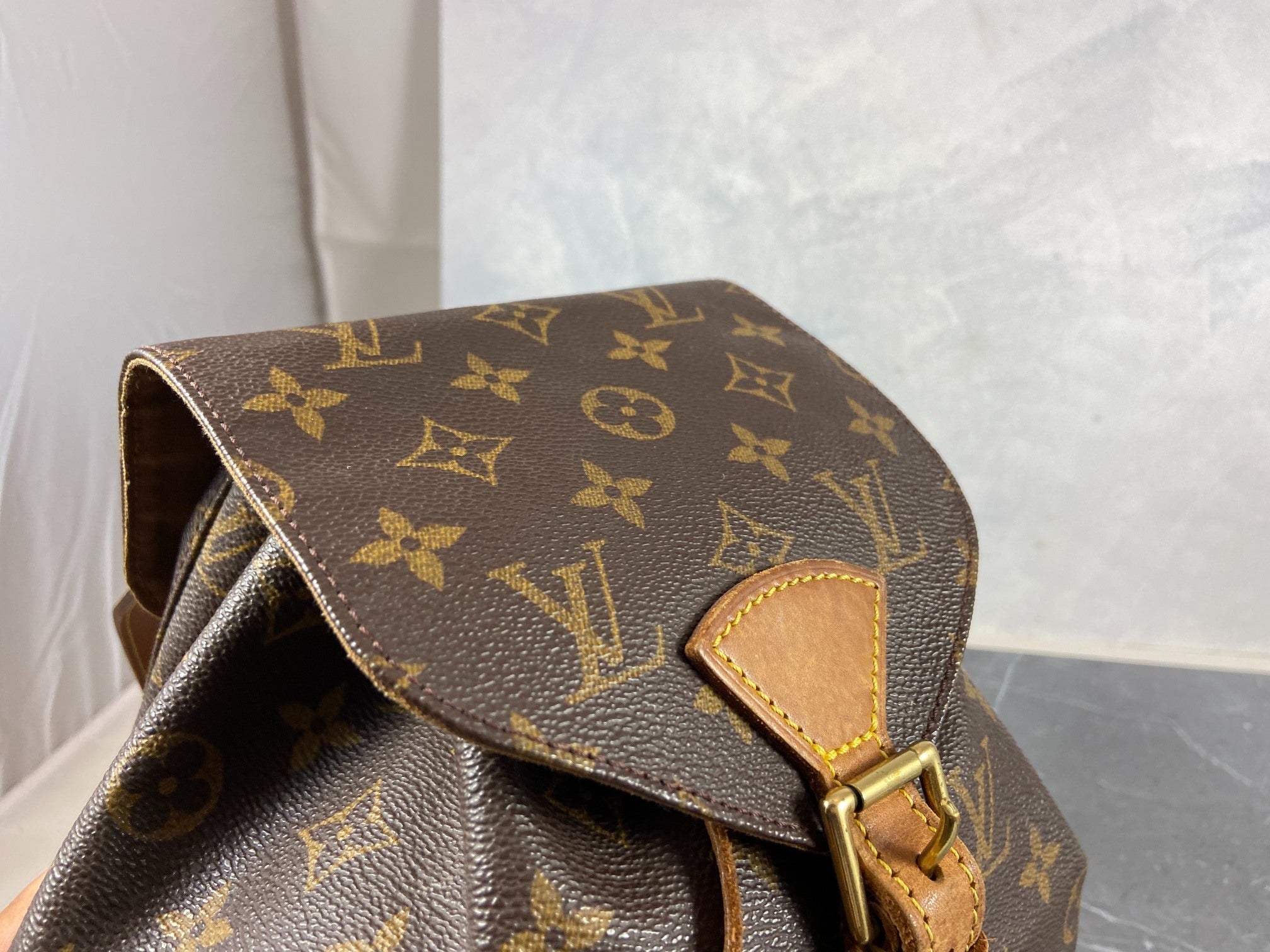 Louis Vuitton Montsouris MM Backpack Monogram Canvas