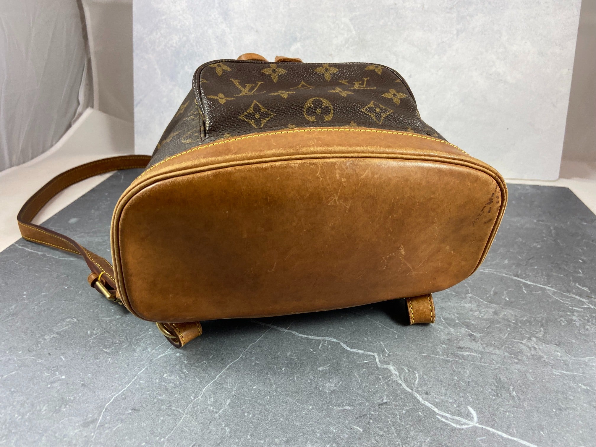 Louis Vuitton Montsouris MM Backpack Monogram Canvas
