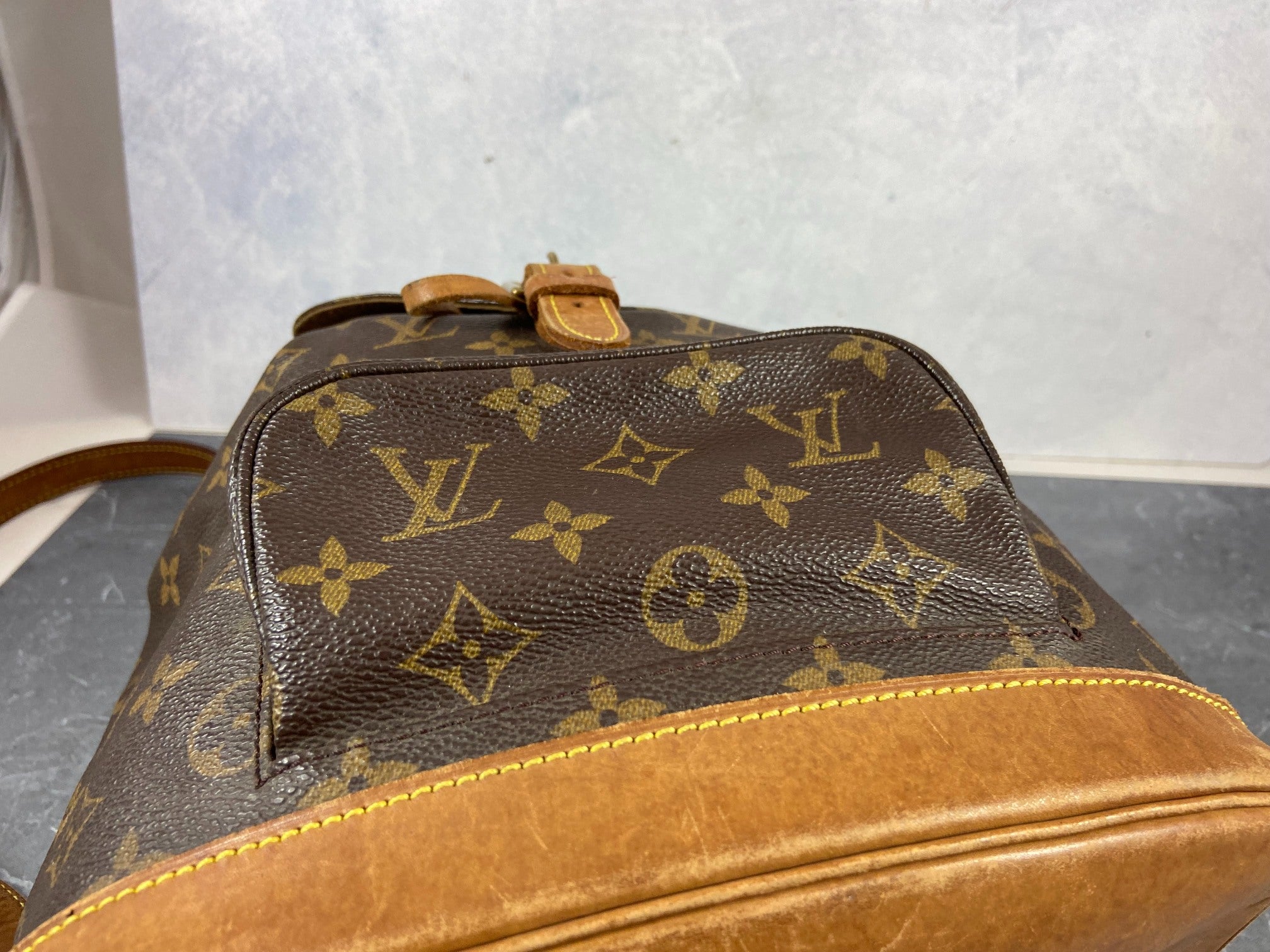 Louis Vuitton Montsouris MM Backpack Monogram Canvas