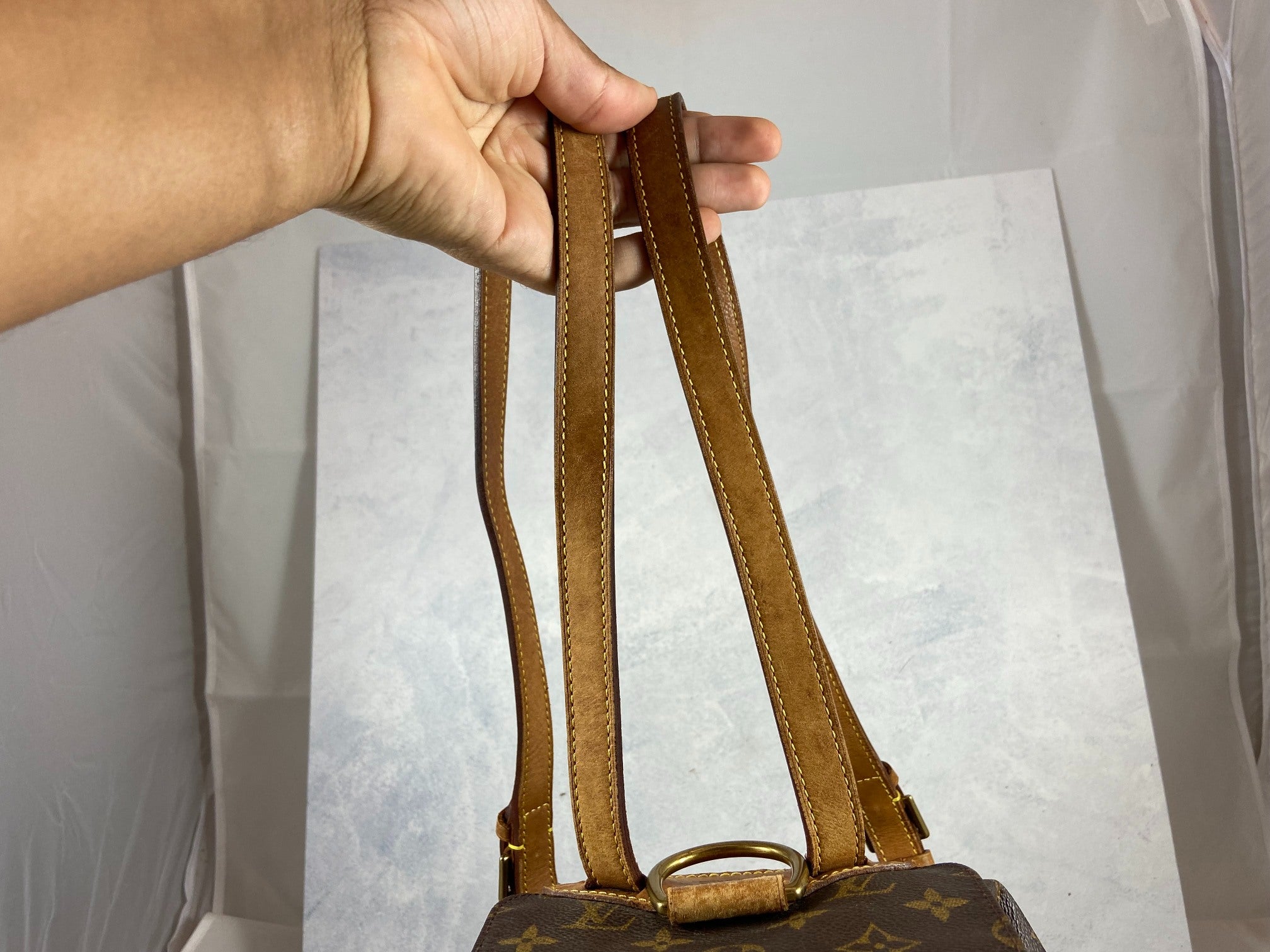 Louis Vuitton Montsouris MM Backpack Monogram Canvas