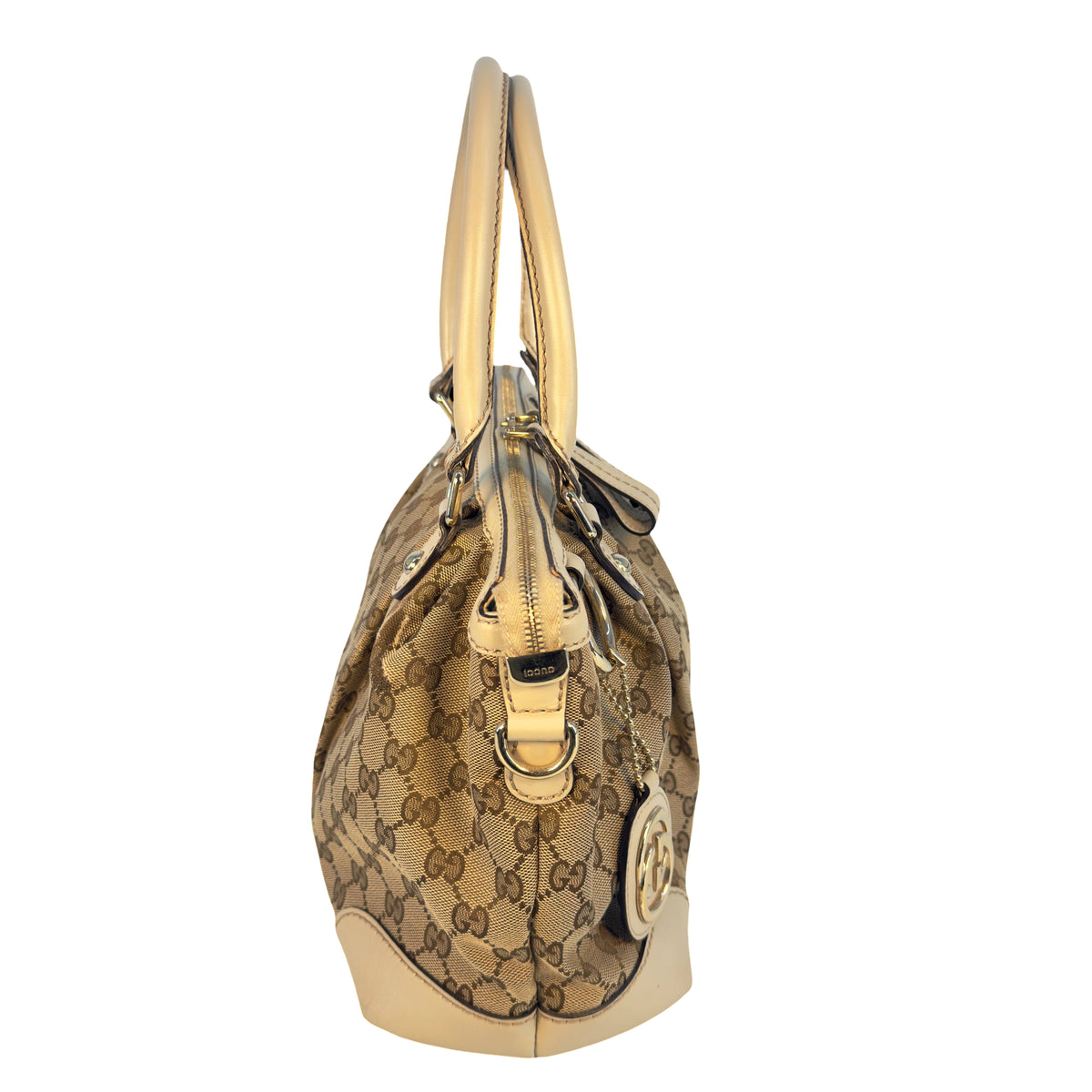 Gucci Sukey Handbag Braun GG Canvas
