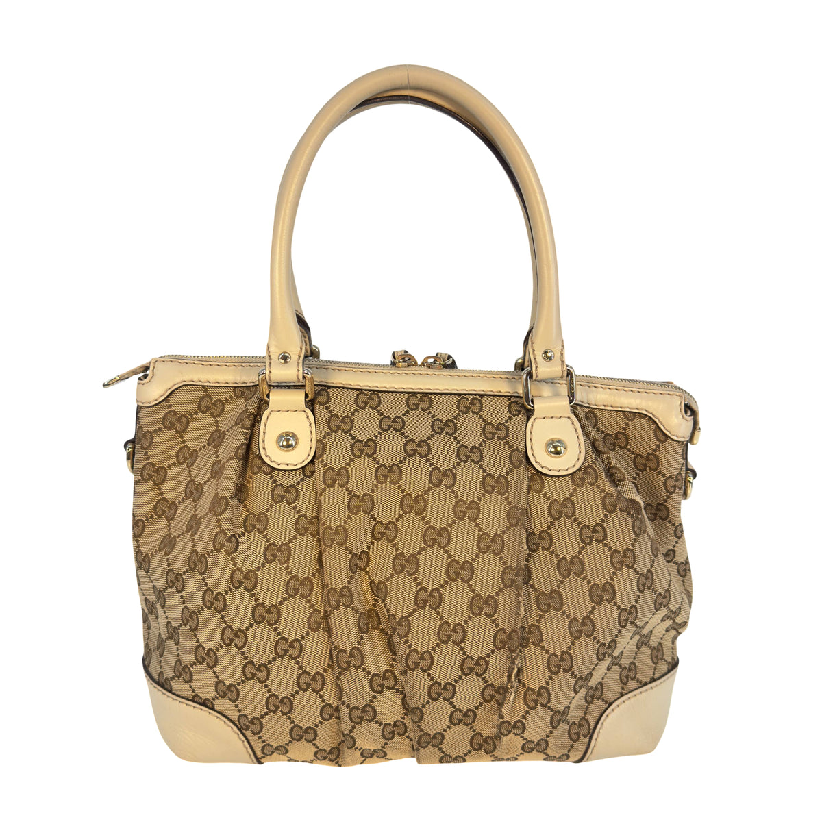 Gucci Sukey Handbag Braun GG Canvas