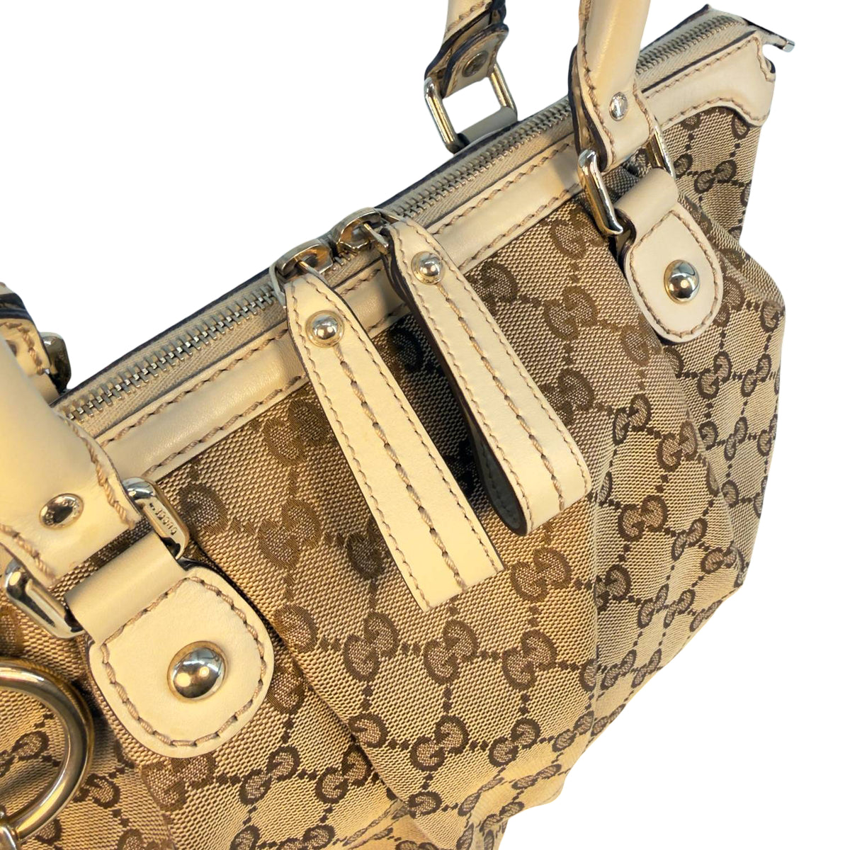 Gucci Sukey Handbag Braun GG Canvas