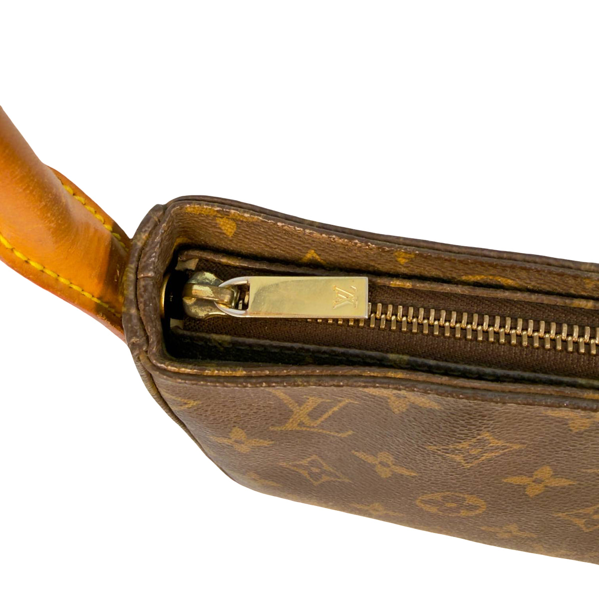 Louis Vuitton Looping MM Braun Monogram Canvas