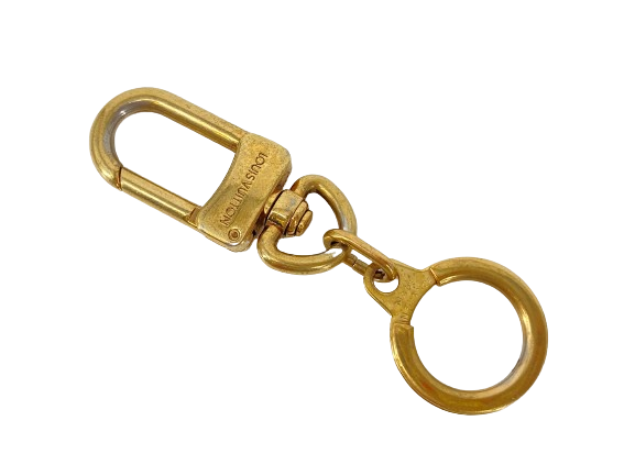 Louis Vuitton Porte Cles Bolt Gold Tone