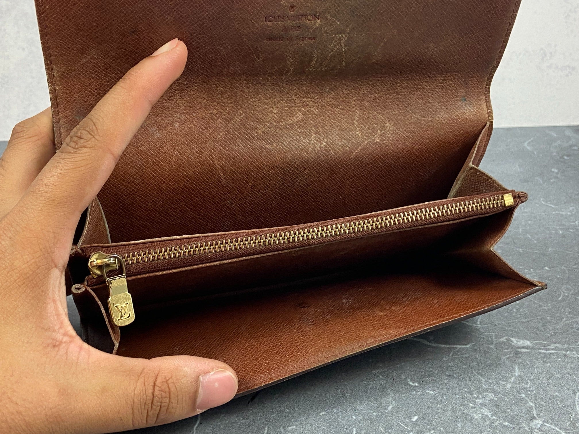 Louis Vuitton Sarah Wallet Monogram Canvas