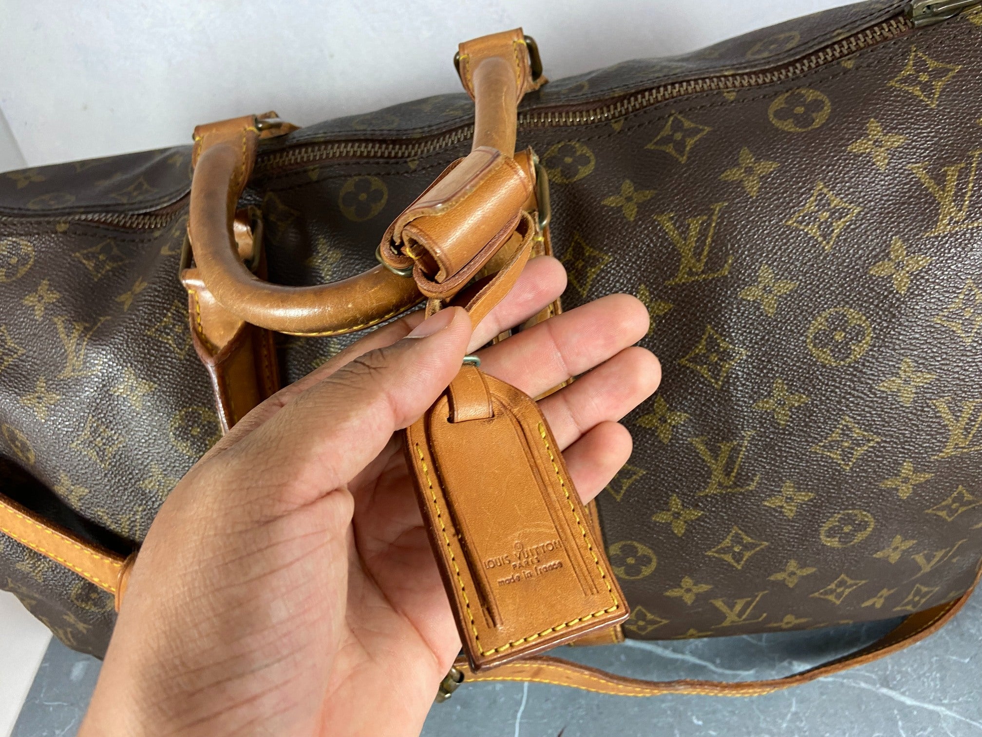 Louis Vuitton Keepall 45 Bandoulière Monogram Canvas