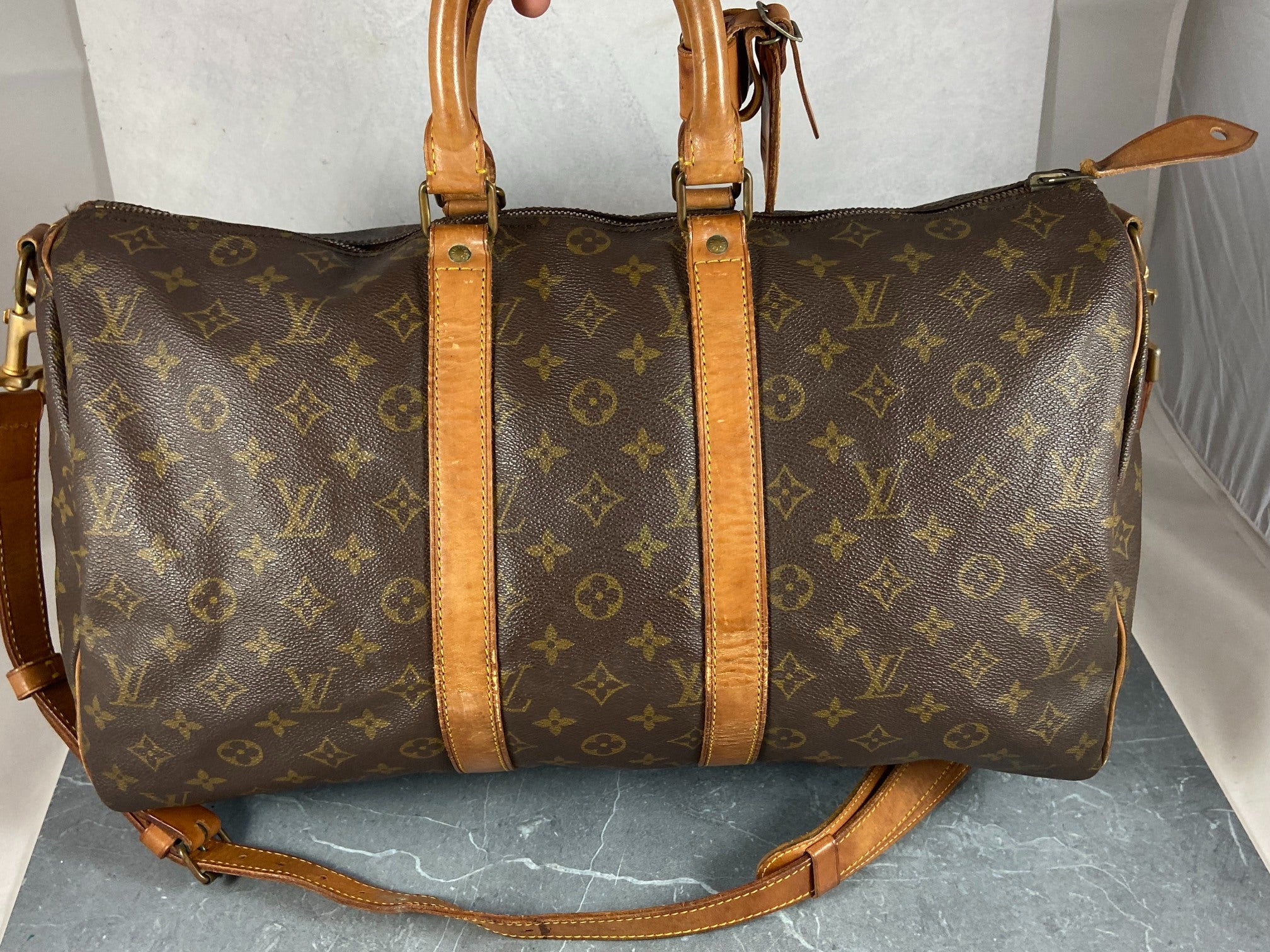 Louis Vuitton Keepall 45 Bandoulière Monogram Canvas