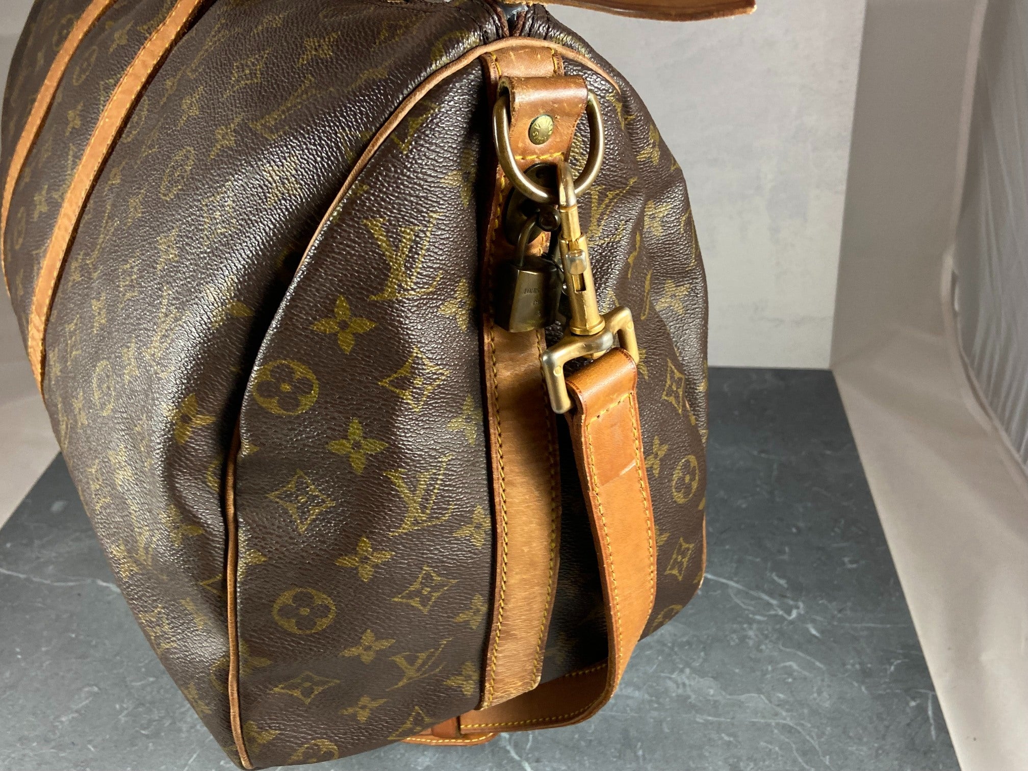 Louis Vuitton Keepall 45 Bandoulière Monogram Canvas