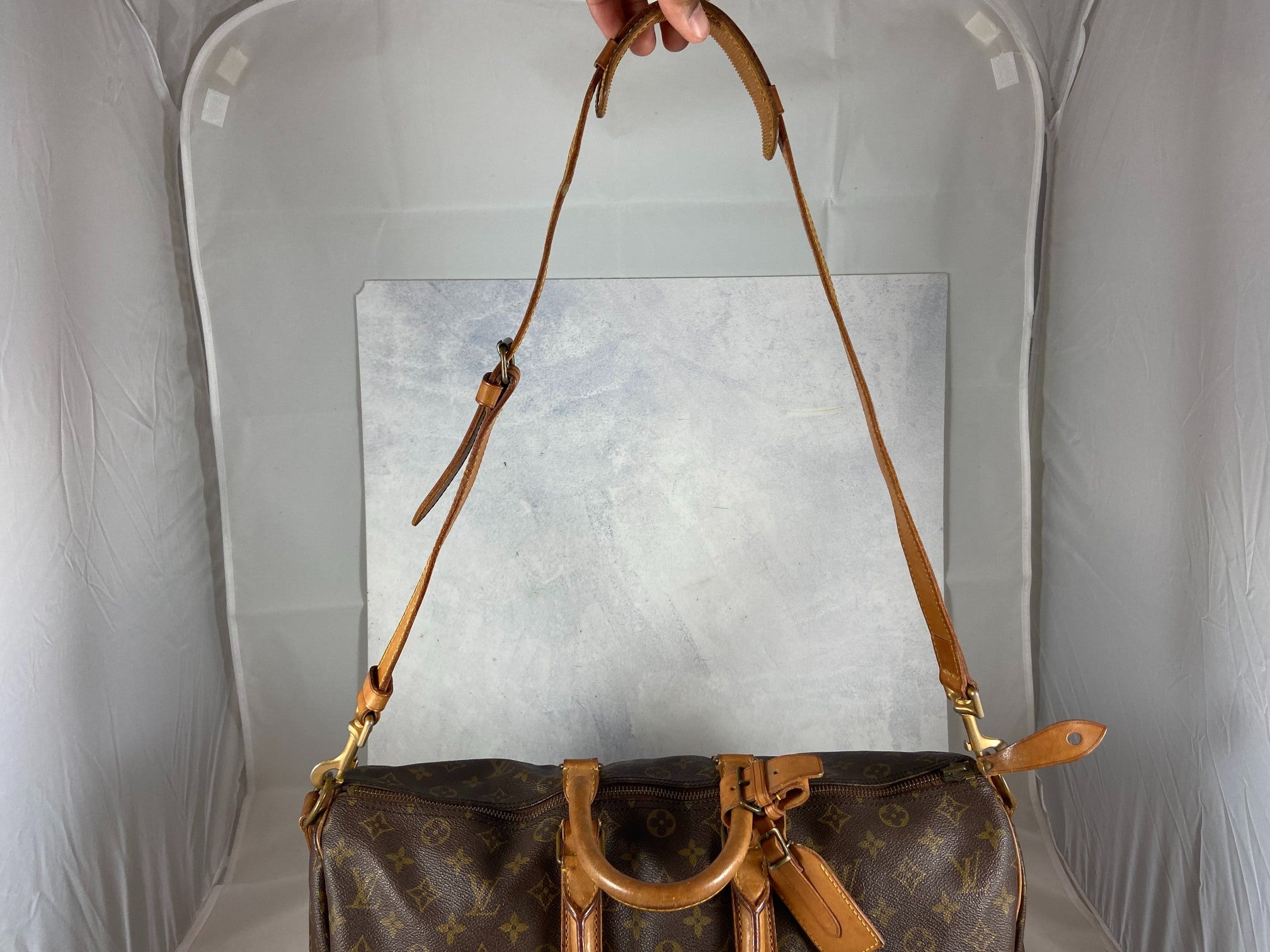 Louis Vuitton Keepall 45 Bandoulière Monogram Canvas