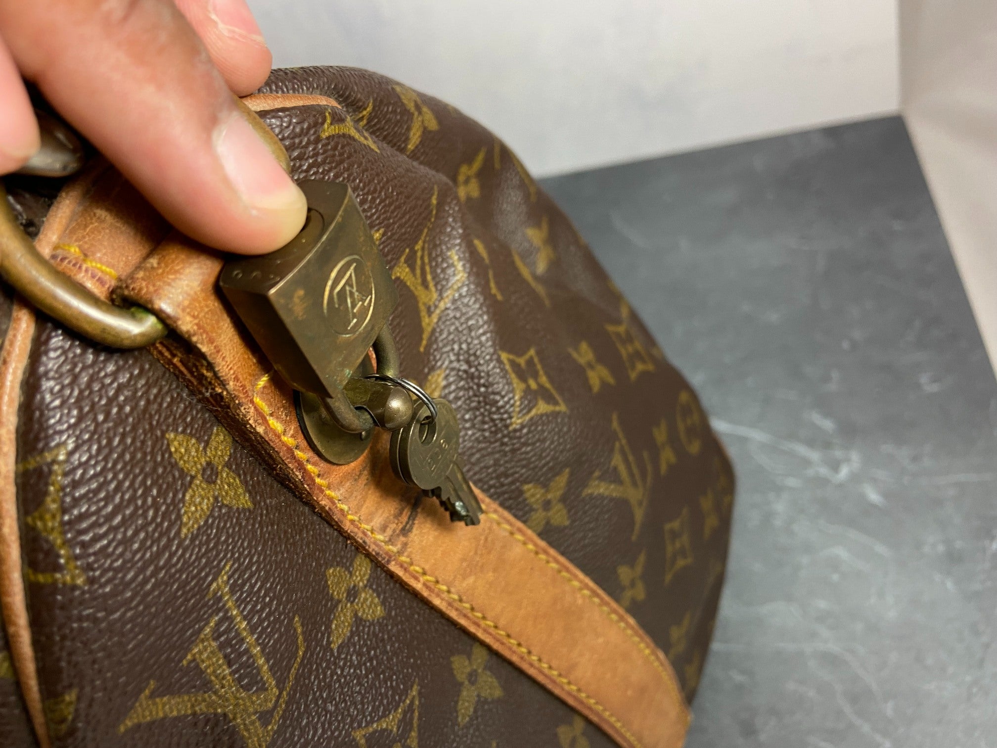 Louis Vuitton Keepall 45 Bandoulière Monogram Canvas