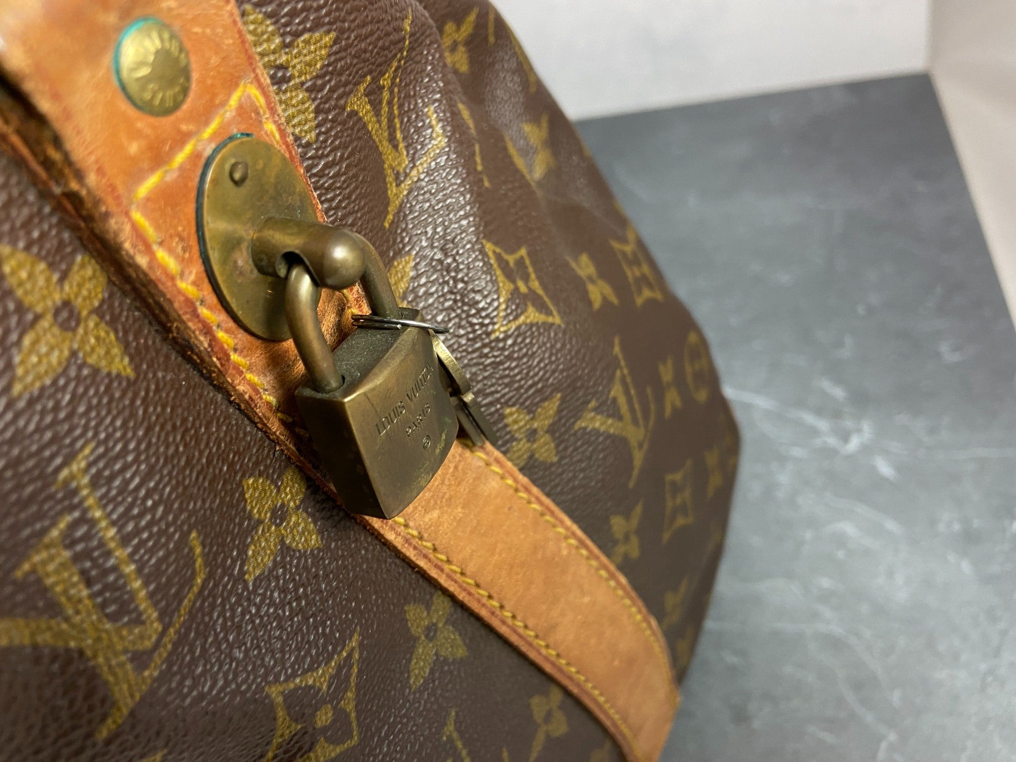 Louis Vuitton Keepall 45 Bandoulière Monogram Canvas