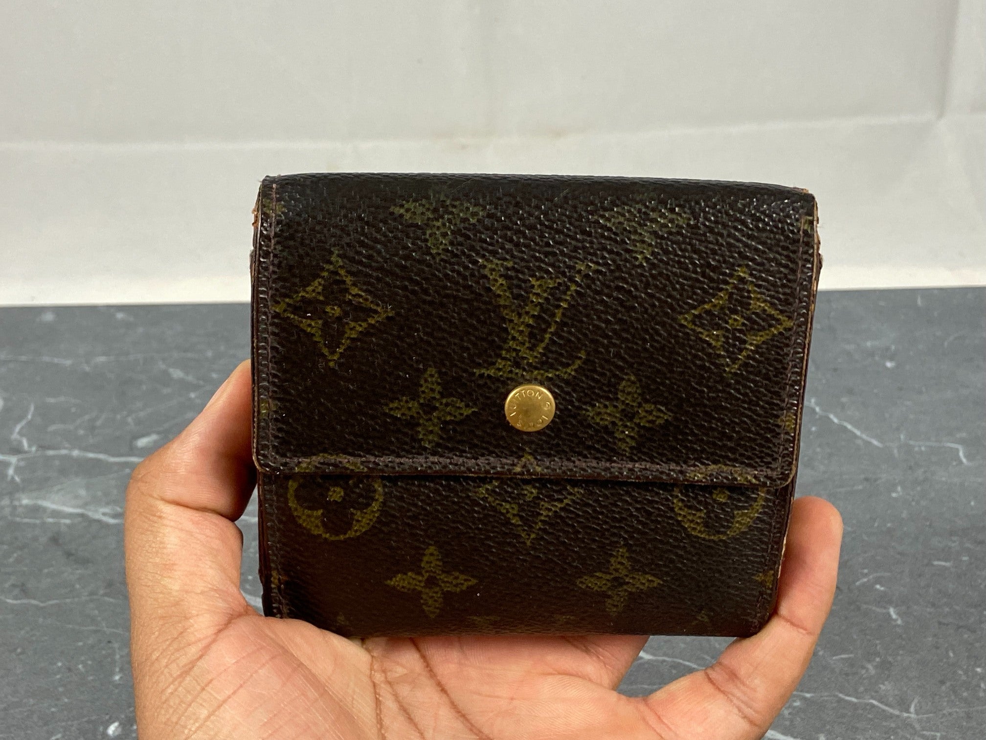 Louis Vuitton Elise Wallet Monogram Canvas