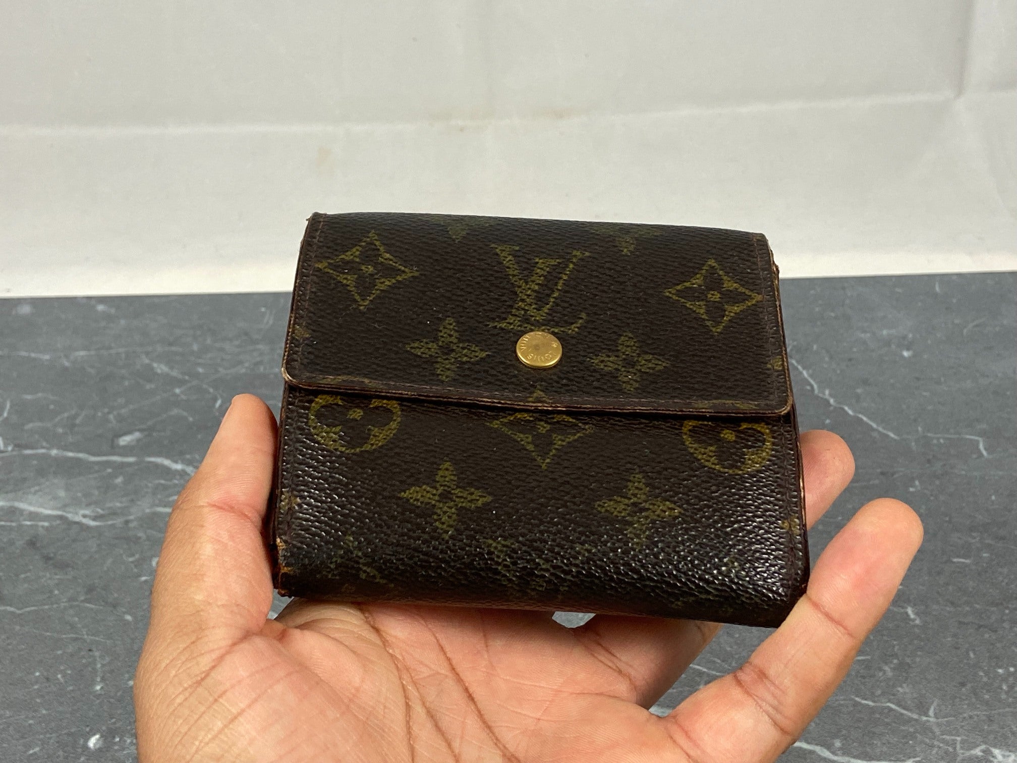 Louis Vuitton Elise Wallet Monogram Canvas