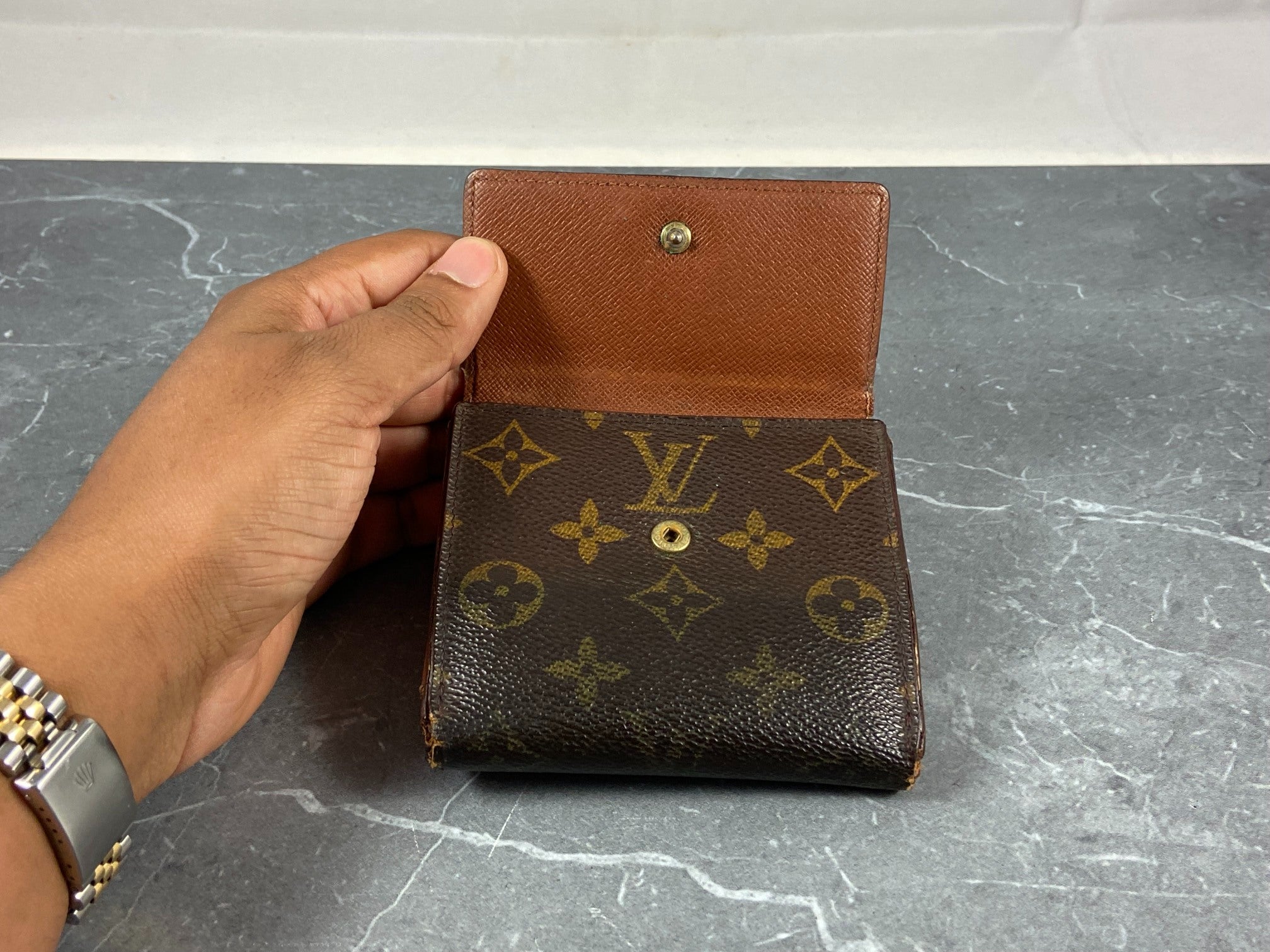 Louis Vuitton Elise Wallet Monogram Canvas