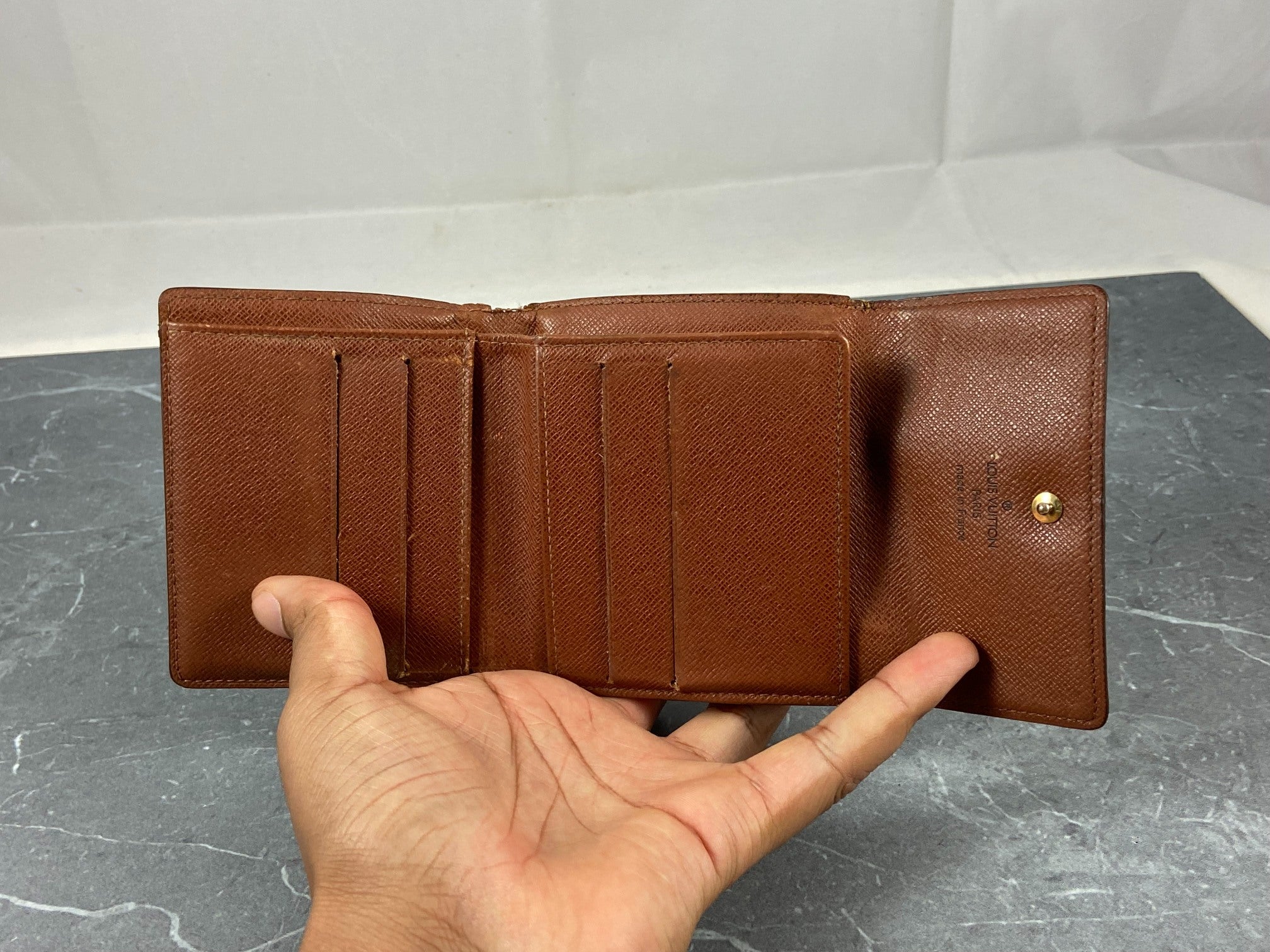 Louis Vuitton Elise Wallet Monogram Canvas