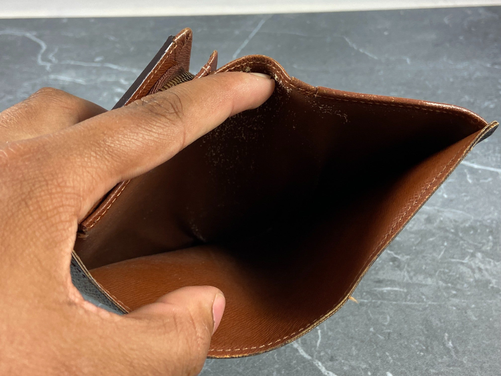 Louis Vuitton Porte-Monnaie Tresor Monogram Canvas