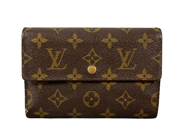 Louis Vuitton Porte Tresor Etui Wallet Monogram Canvas