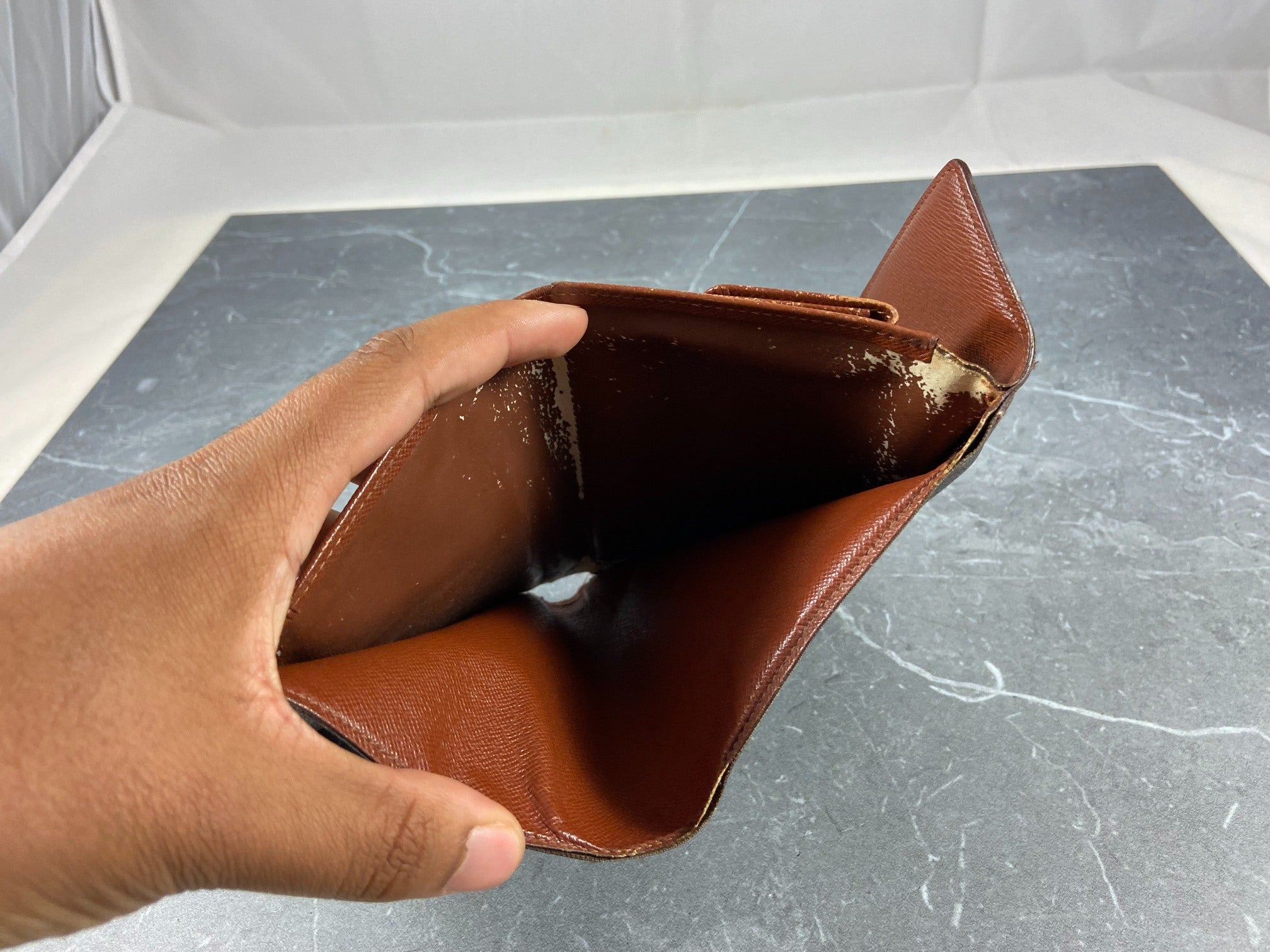 Louis Vuitton Porte Tresor Etui Wallet Monogram Canvas