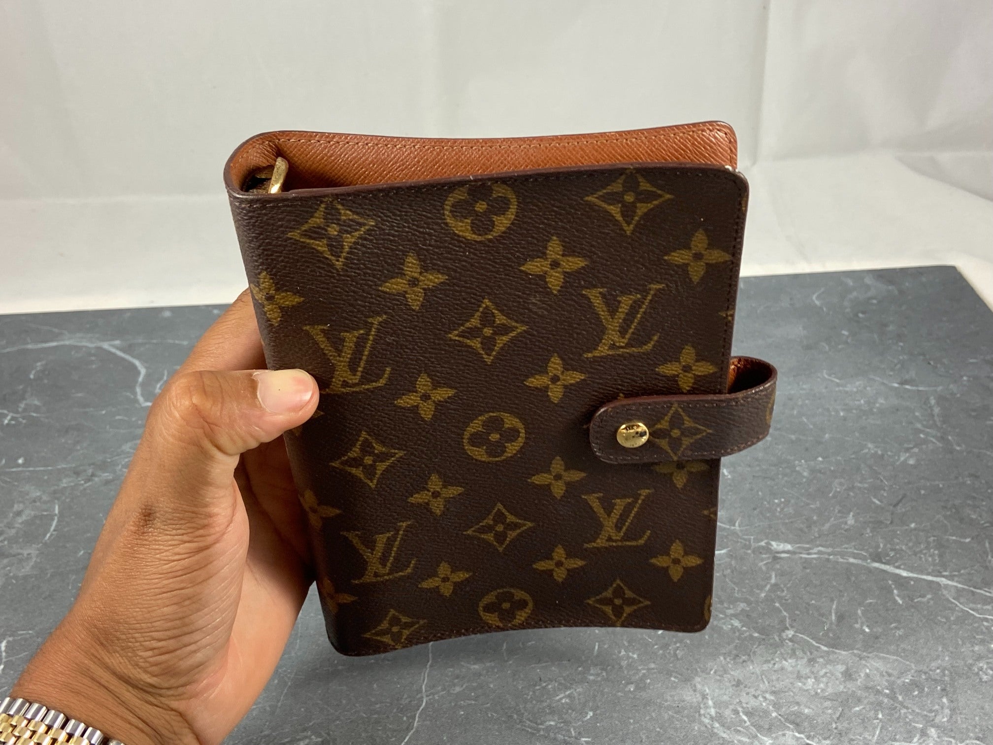 Louis Vuitton Agenda Functional MM Monogram Canvas