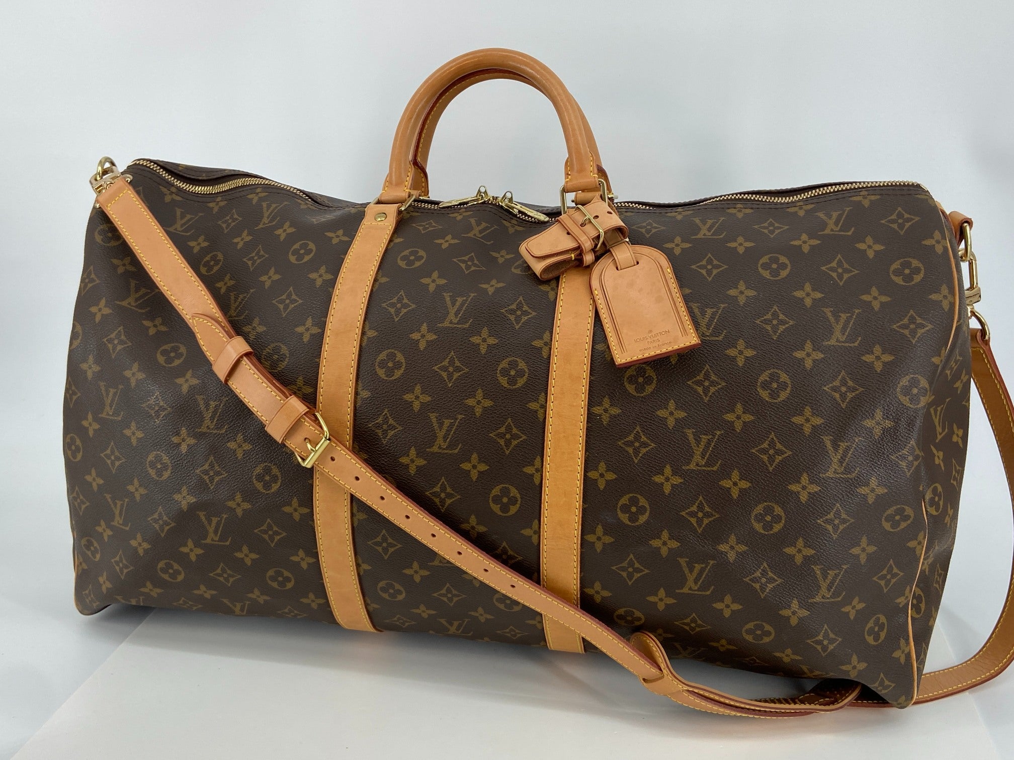 Louis Vuitton Keepall 60 Bandouliere Monogram Canvas