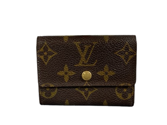Louis Vuitton Small Wallet / Card Case Monogram Canvas