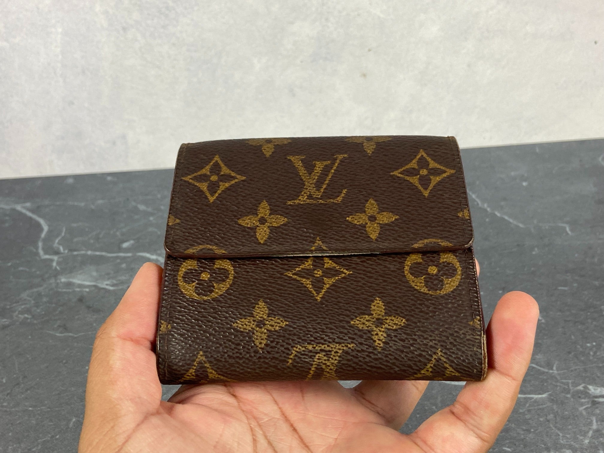 Louis Vuitton Elise Wallet Monogram Canvas