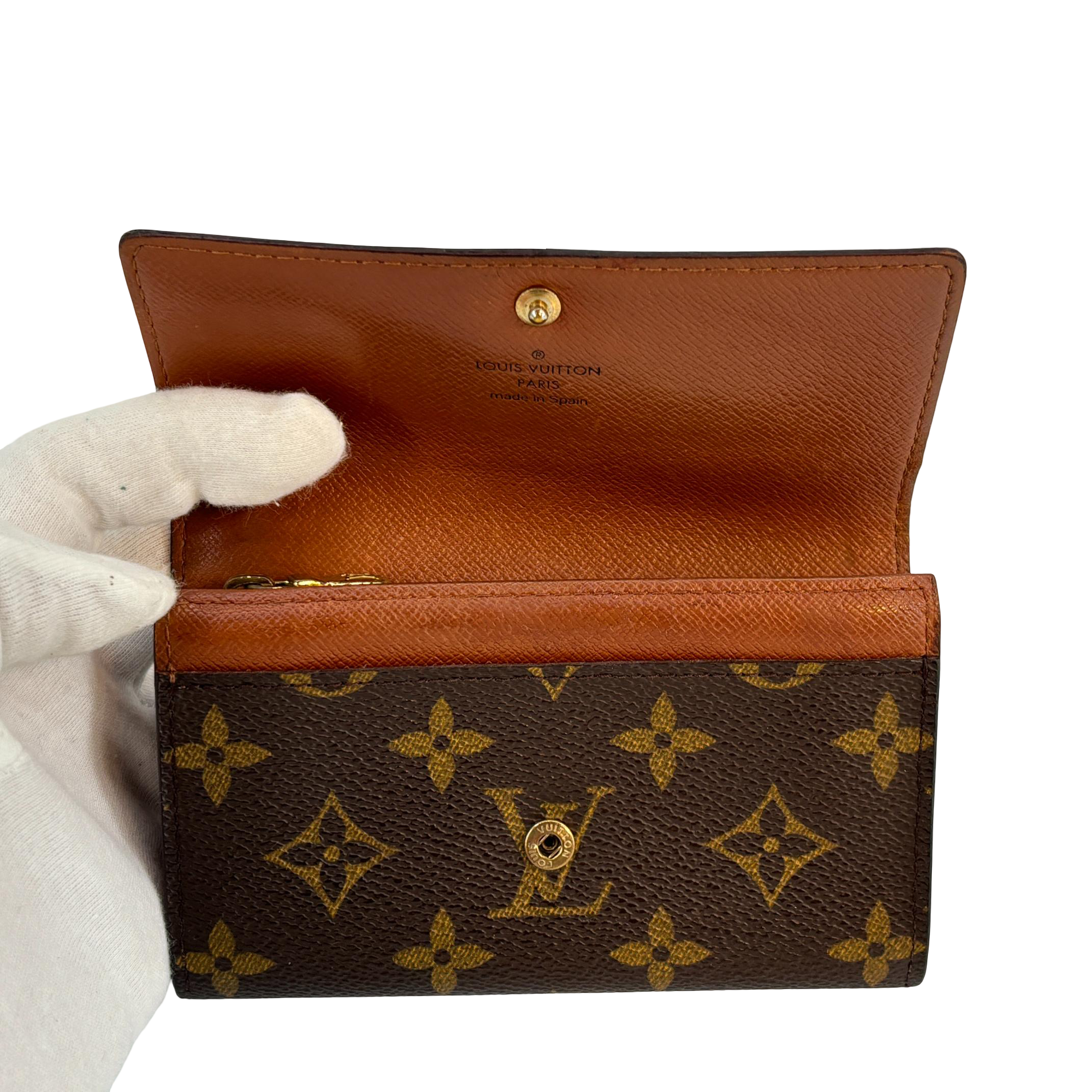 Louis Vuitton Petit Tresor Wallet Monogram Canvas