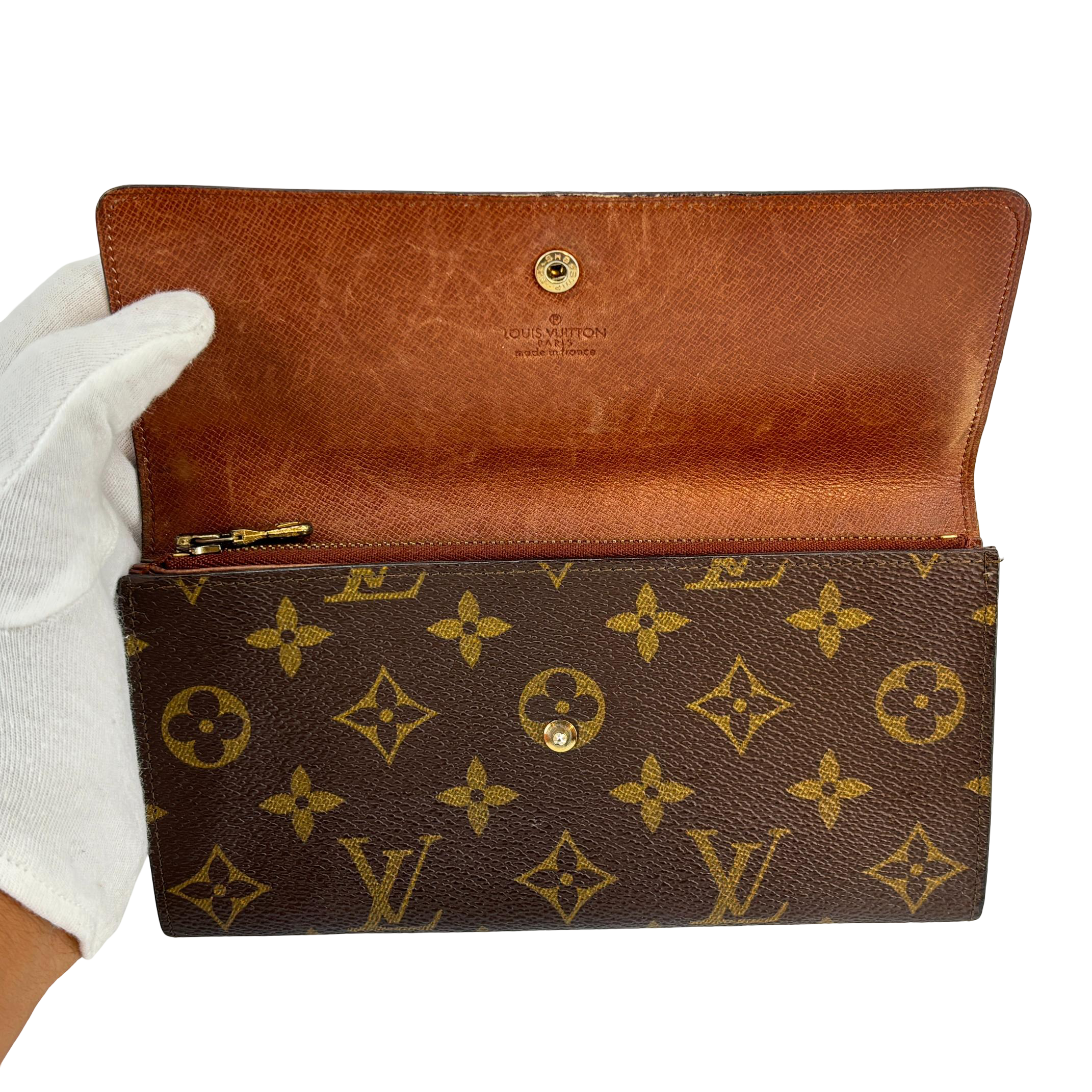 Louis Vuitton Sarah Wallet Monogram Canvas