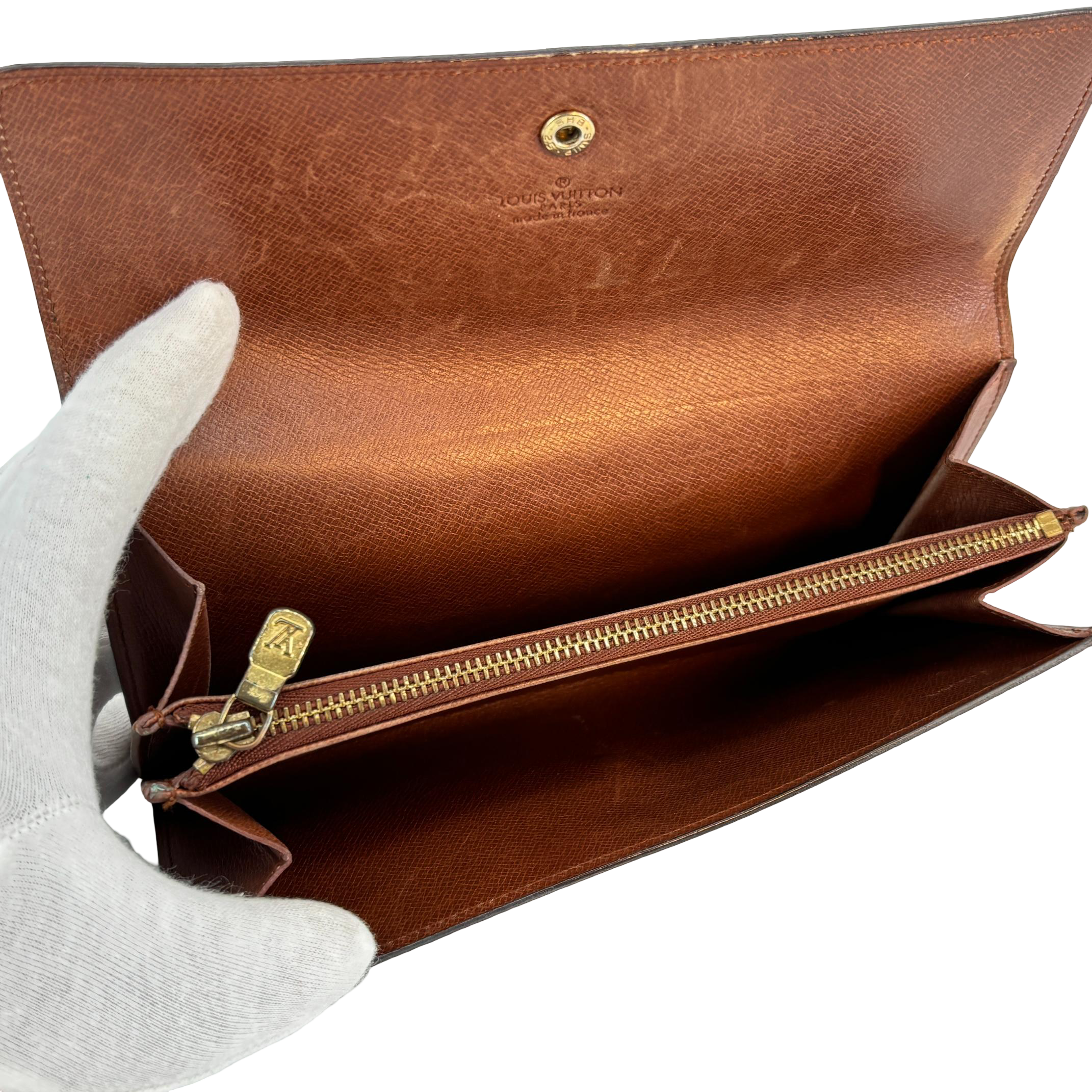 Louis Vuitton Sarah Wallet Monogram Canvas