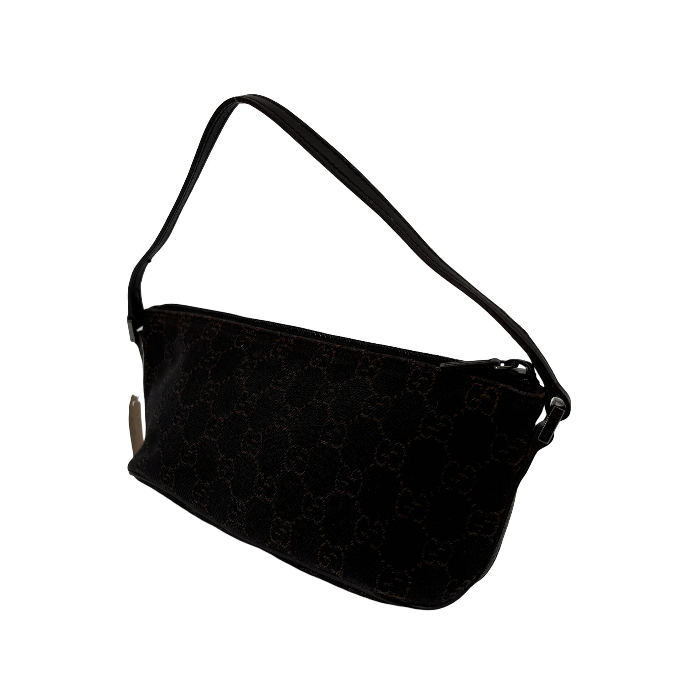 Gucci Banana Boat Accessory Pouch Brown GG Monogram