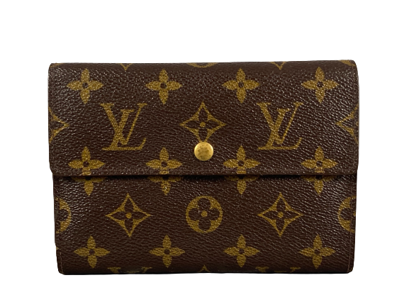 Louis Vuitton Porte Tresor Etui Wallet Monogram Canvas