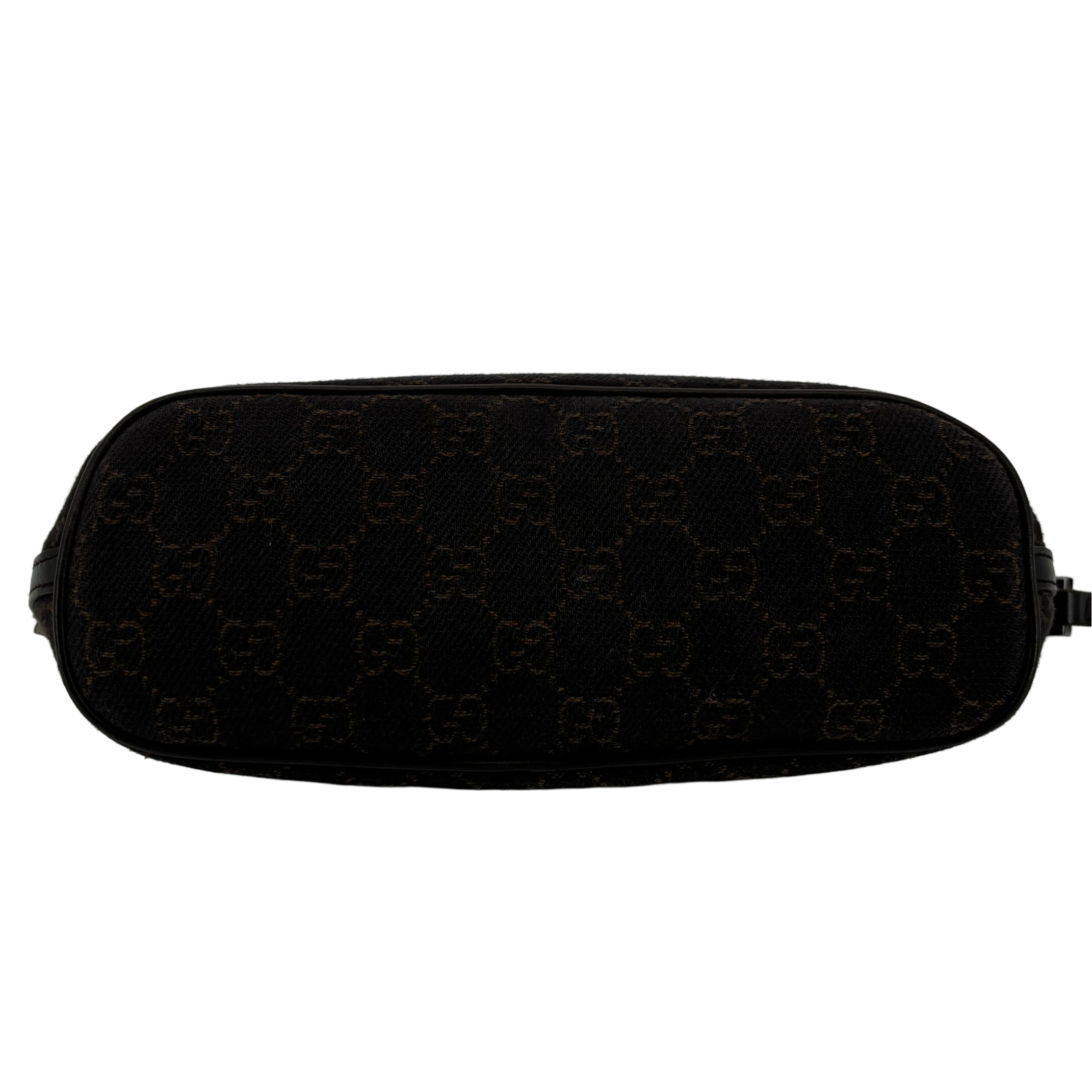 Gucci Banana Boat Accessory Pouch Brown GG Monogram