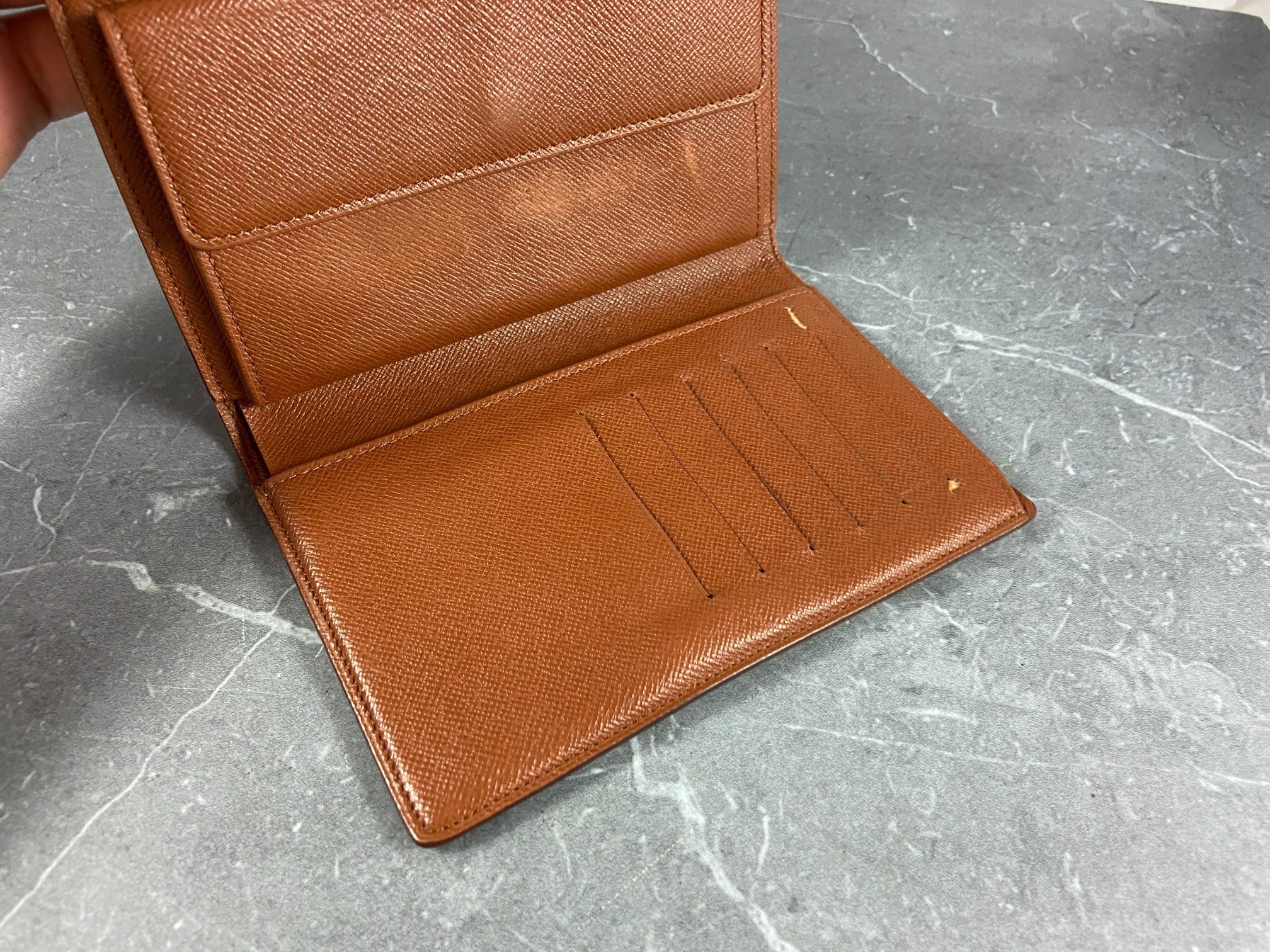 Louis Vuitton Porte Tresor Etui Wallet Monogram Canvas