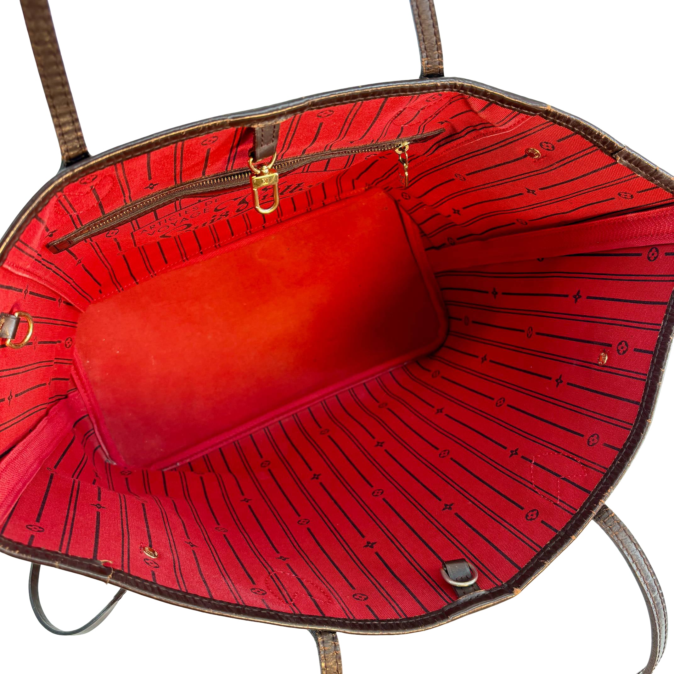 Louis Vuitton Neverfull MM Damier Ebene Canvas