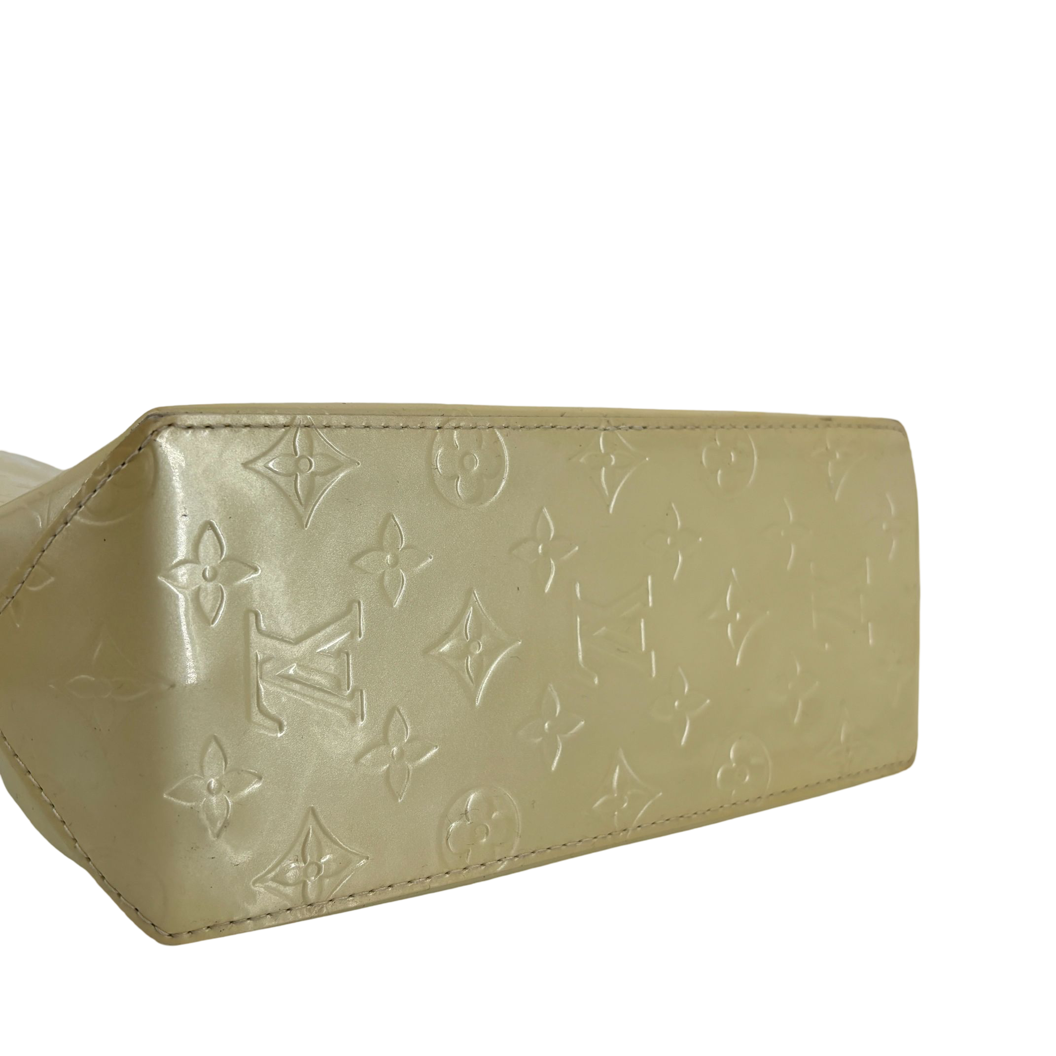 Louis Vuitton Reade PM Beige Vernis Leather