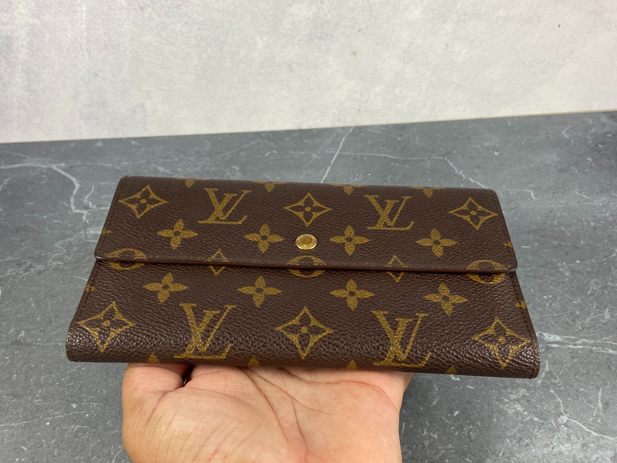 Louis Vuitton Porte Tresor International Wallet Monogram Canvas