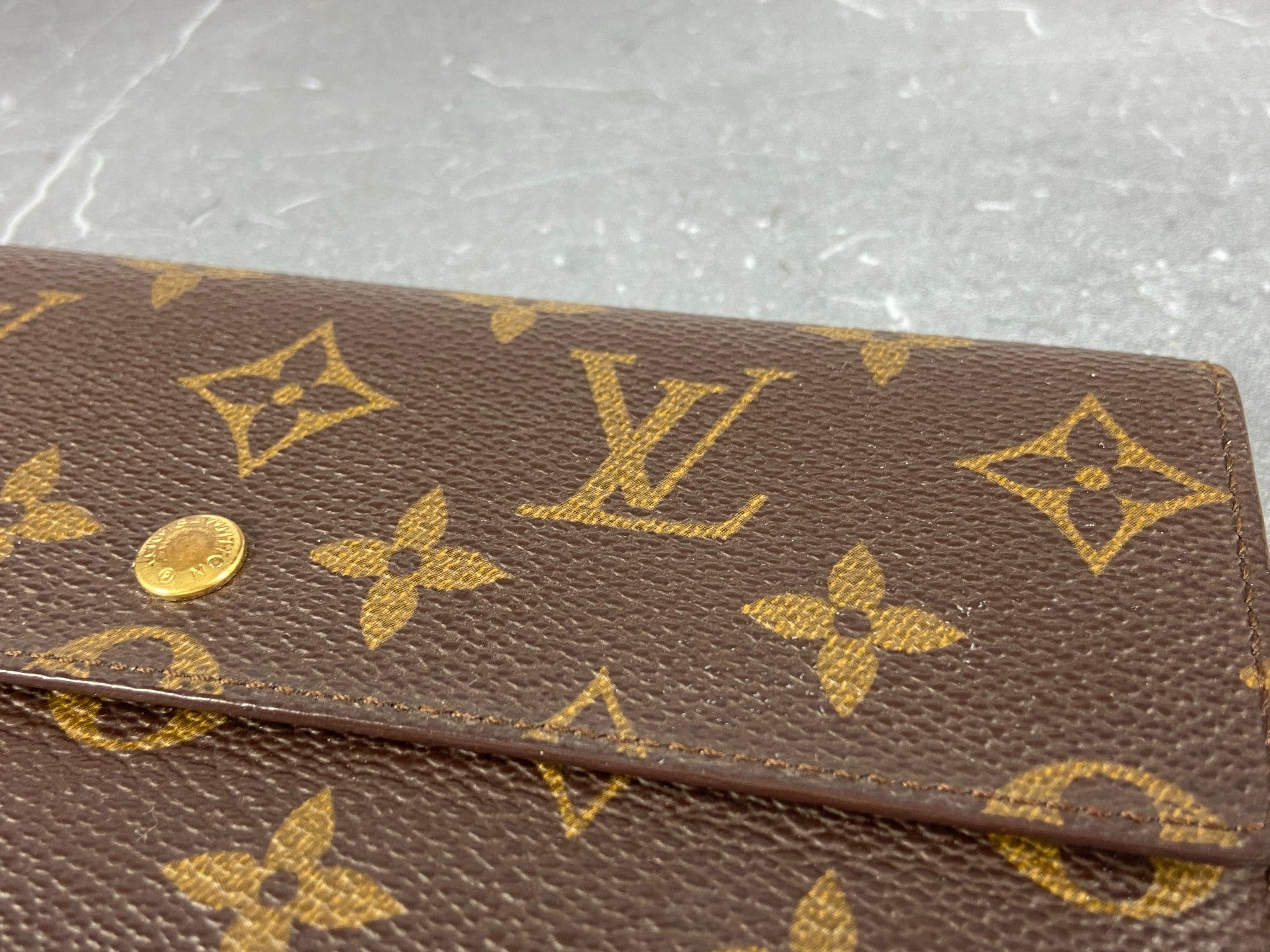 Louis Vuitton Porte Tresor International Wallet Monogram Canvas