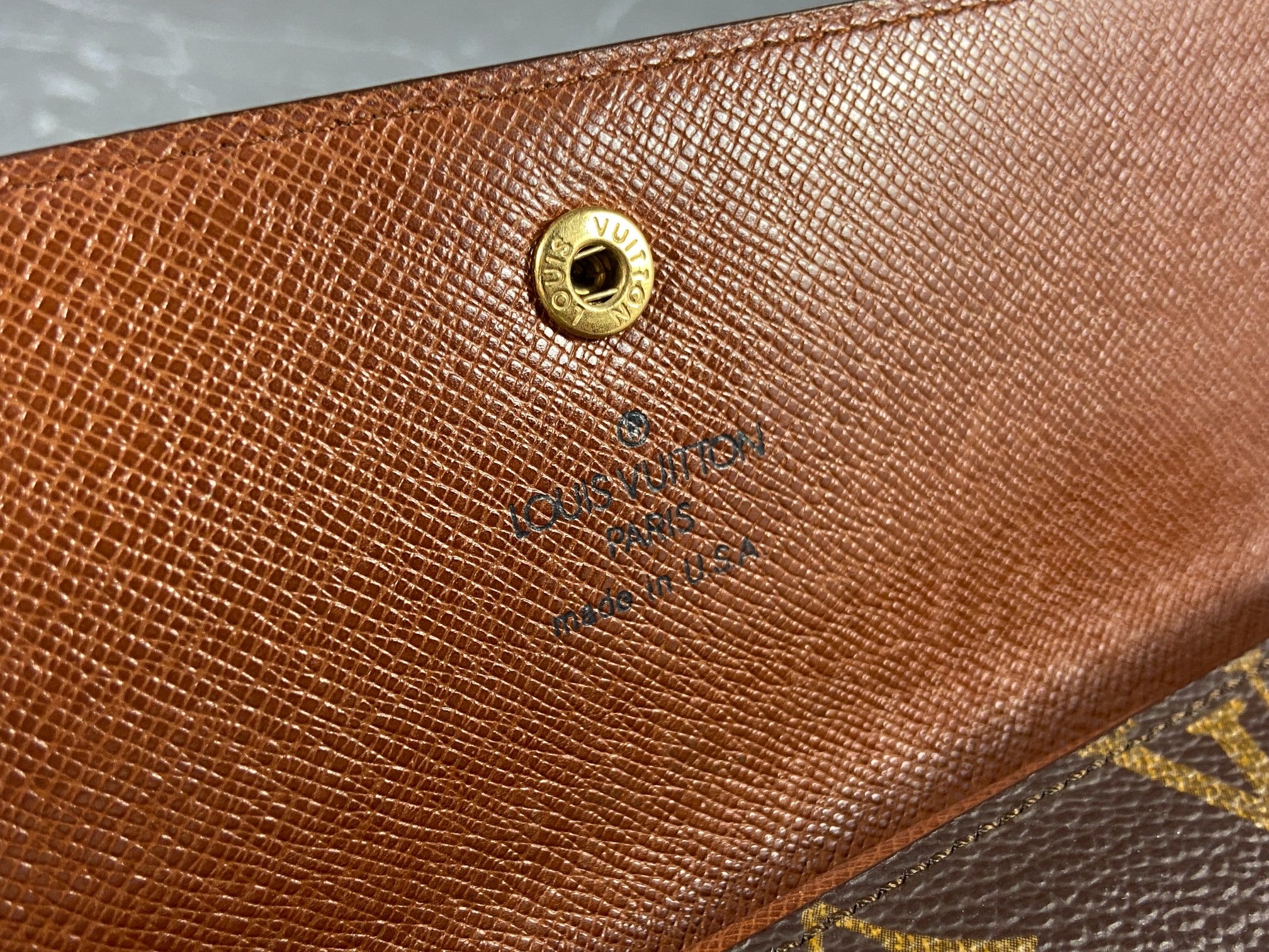 Louis Vuitton Porte Tresor International Wallet Monogram Canvas