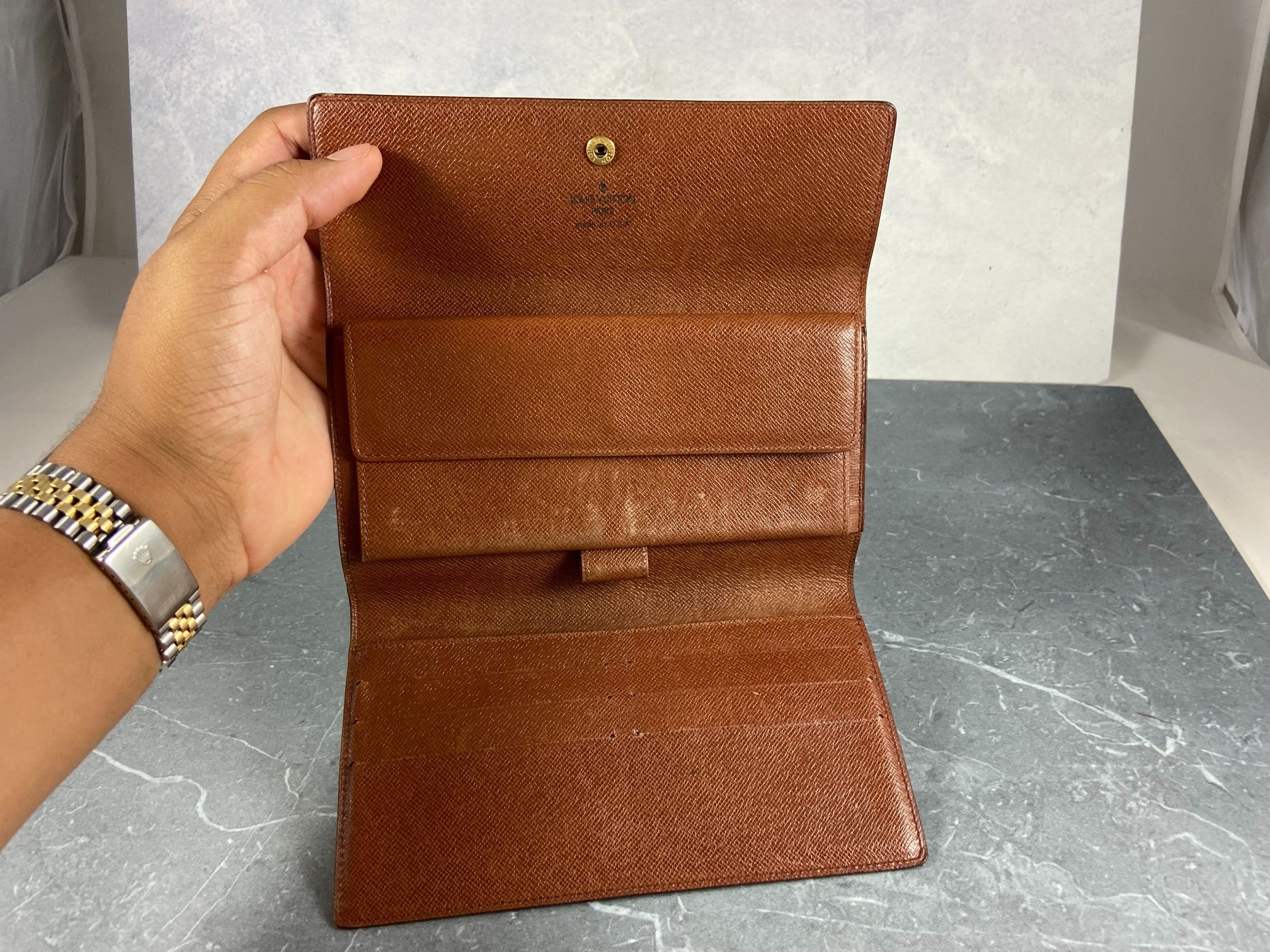 Louis Vuitton Porte Tresor International Wallet Monogram Canvas