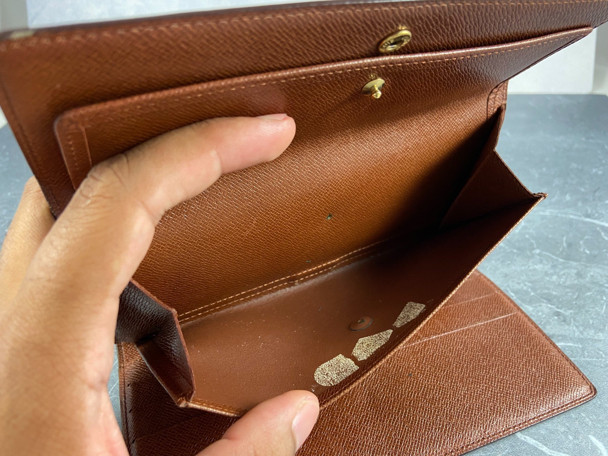 Louis Vuitton Porte Tresor International Wallet Monogram Canvas