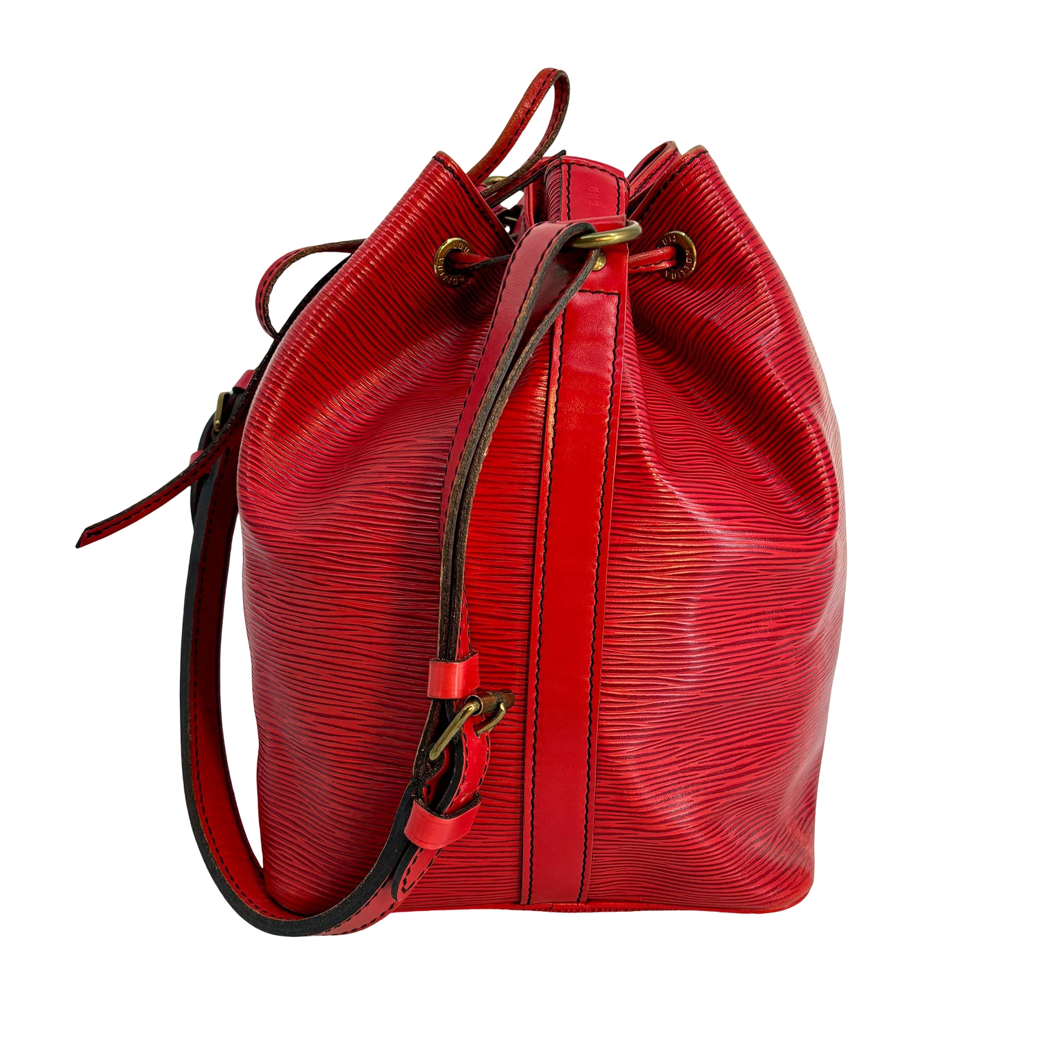 Louis Vuitton Sac Noé Petit Red Epi Leather
