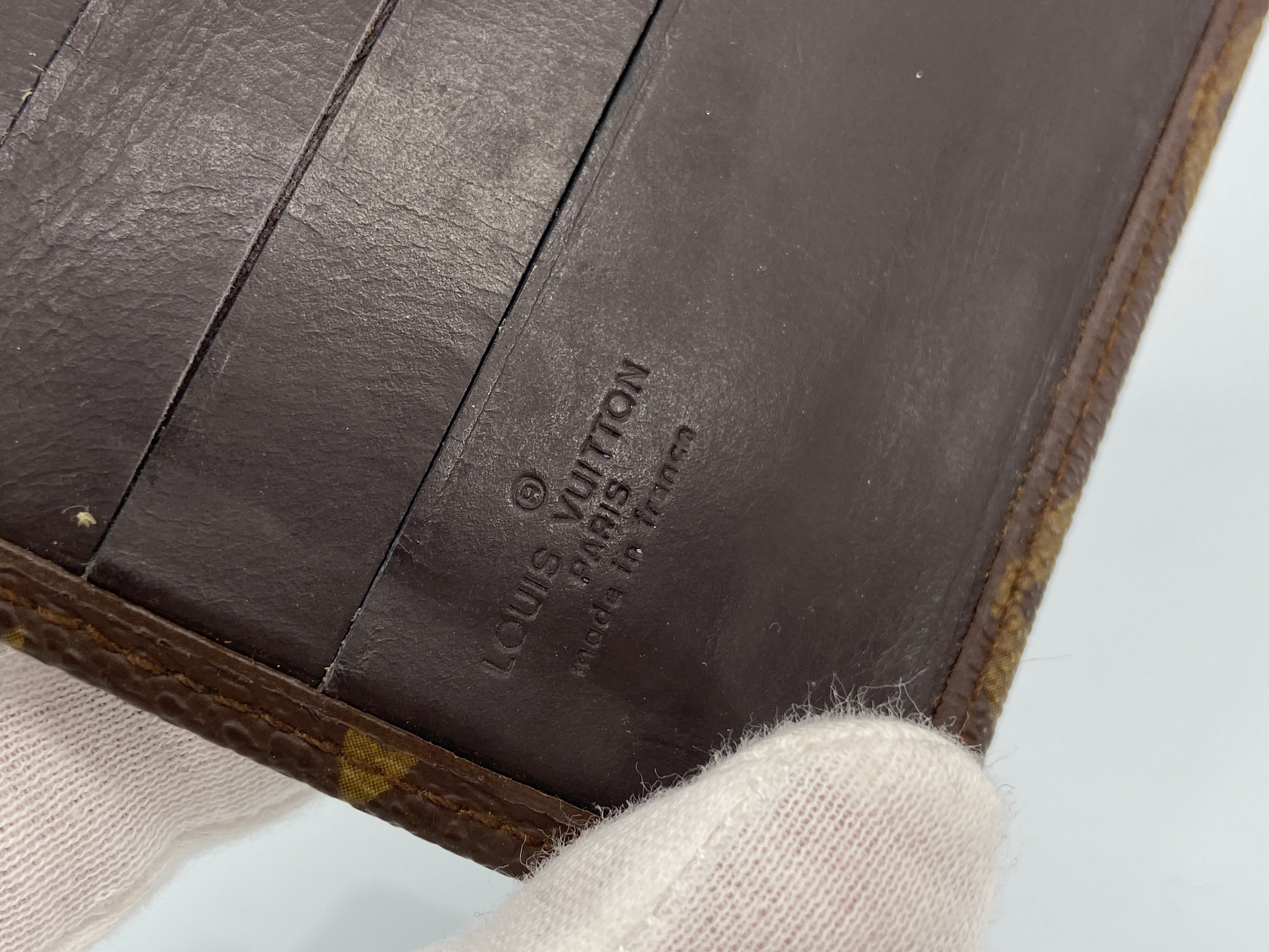 Louis Vuitton Porte-Billets 3 Card Wallet Monogram Canvas