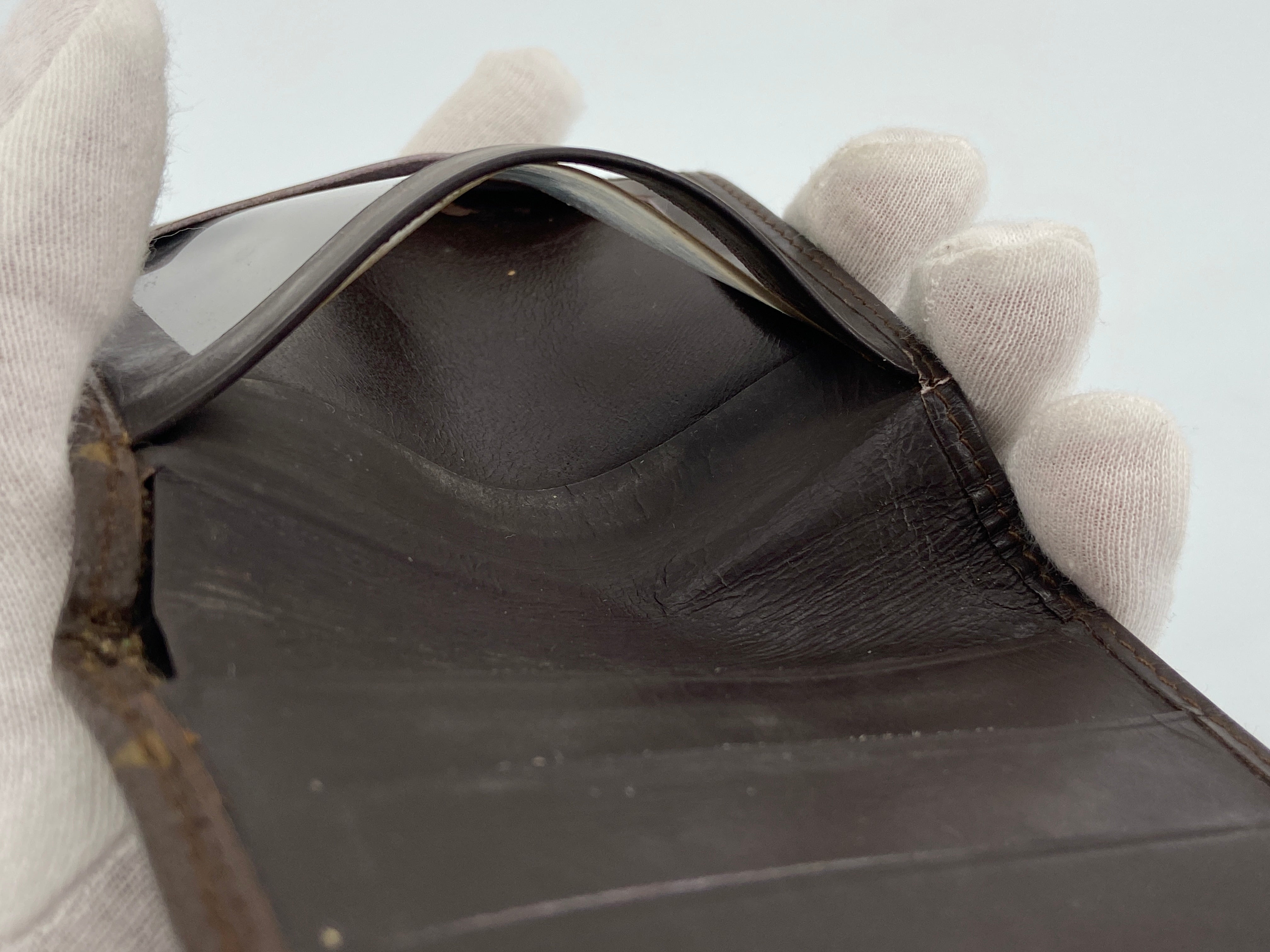 Louis Vuitton Porte-Billets 3 Card Wallet Monogram Canvas